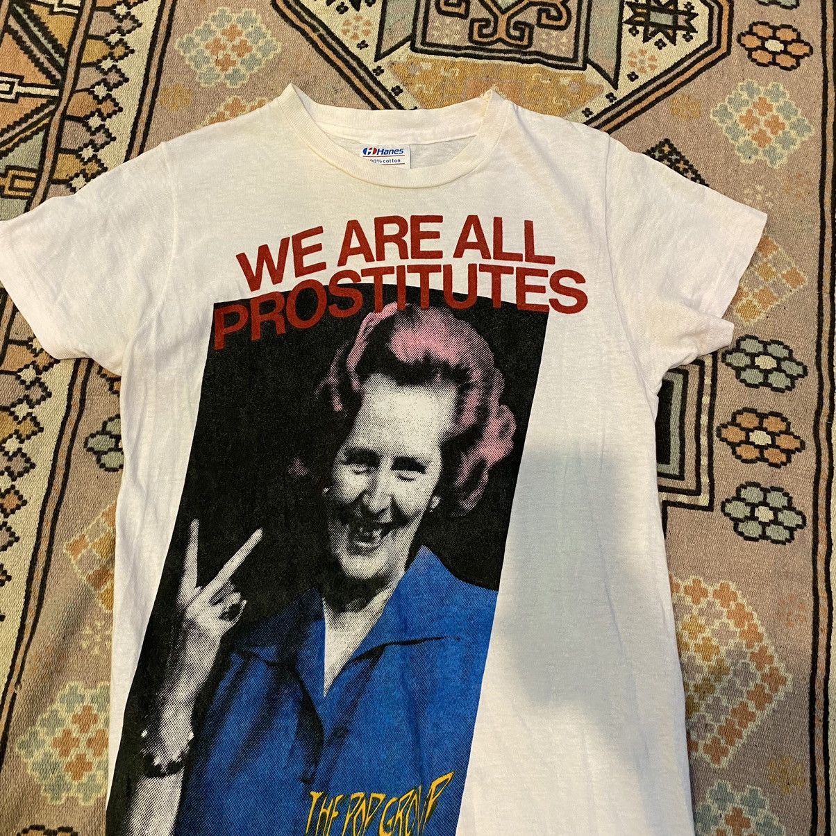 Band Tees × Vintage Vintage Punk Tshirt Size US XS / EU 42 / 0 - 2 Thumbnail