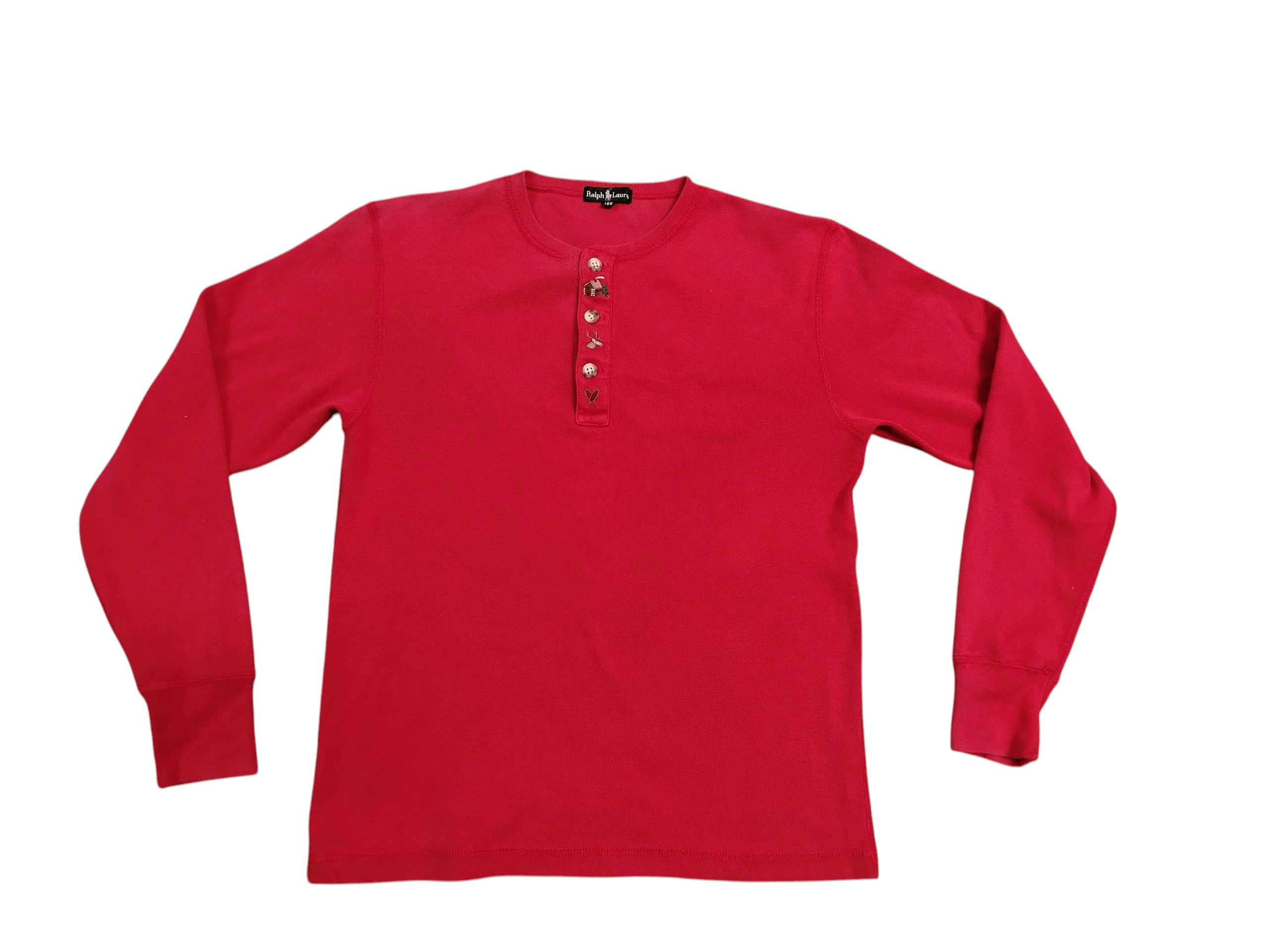 Ralph Lauren Vintage Henley Ralph Lauren Size S / US 4 / IT 40 - 1 Thumbnail