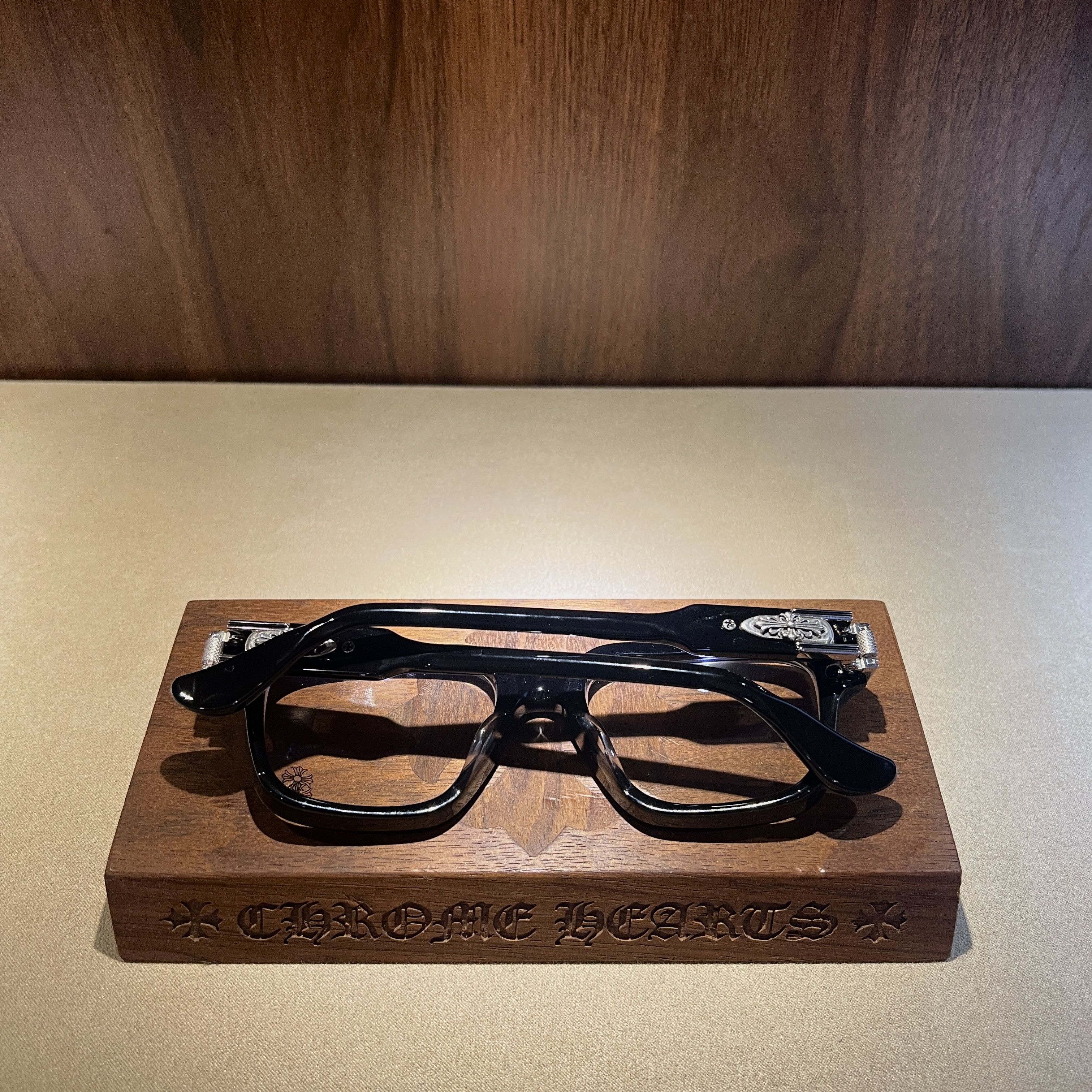 Chrome Hearts Chrome Hearts BULGE BLACK/SILVER GLASSES Size ONE SIZE - 9 Thumbnail