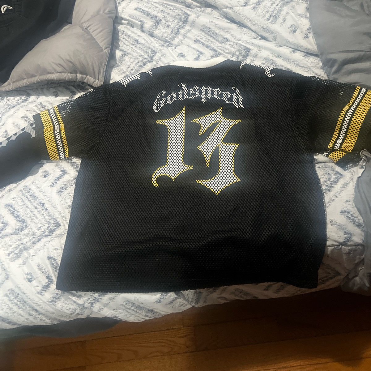 Godspeed Godspeed td layered Jersey Black and Yellow Size US XL / EU 56 / 4 - 5 Thumbnail