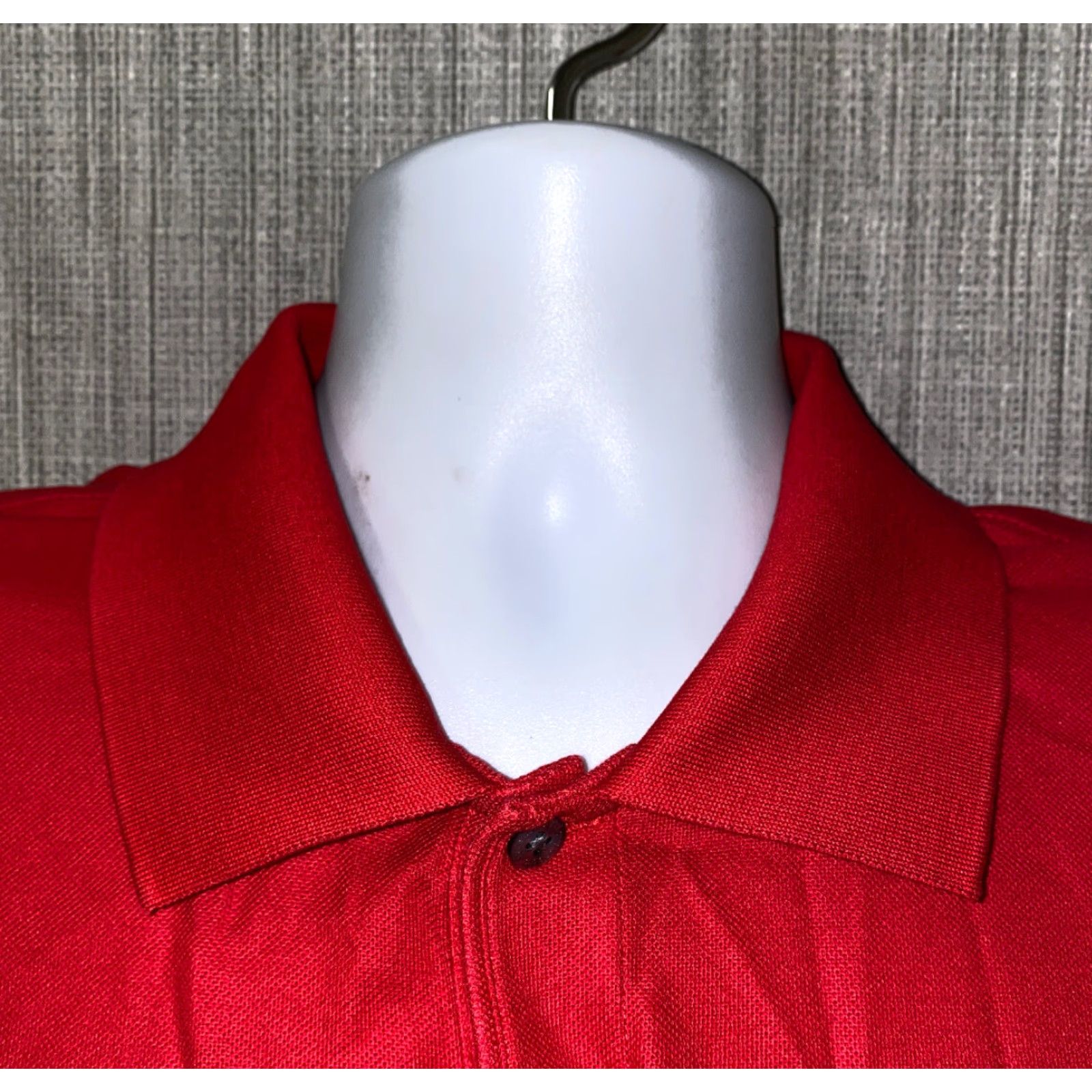 Lyle & Scott Lyle & Scott Mens Polo Shirt Golf Red Size L 2-Ply Double Mercerised Shirt Mens Red Golf Polo Lyle & Scott Size US L / EU 52-54 / 3 - 4 Thumbnail