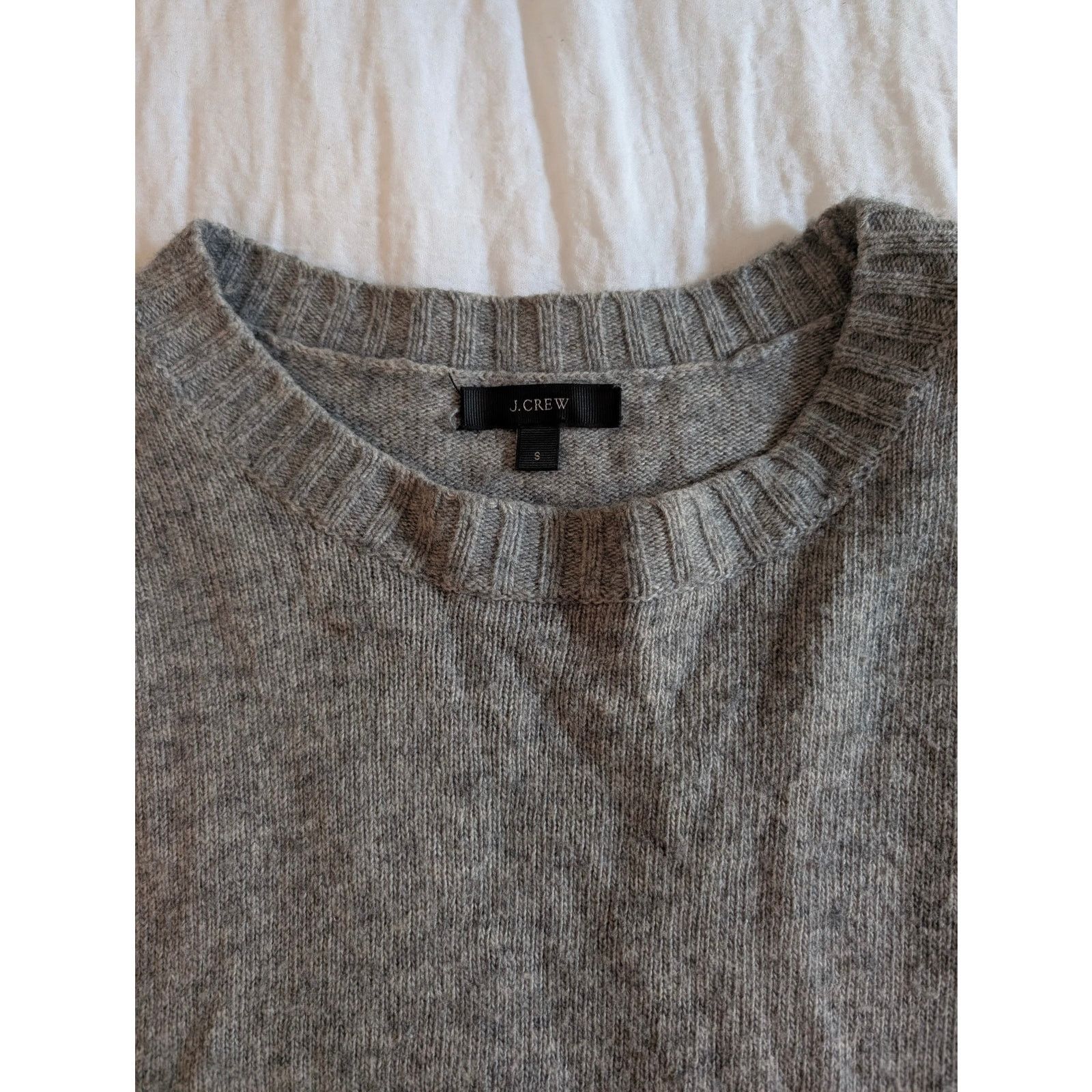 J.Crew J.Crew Gray High-Low Sweater – Women’s Small Size S / US 4 / IT 40 - 3 Thumbnail