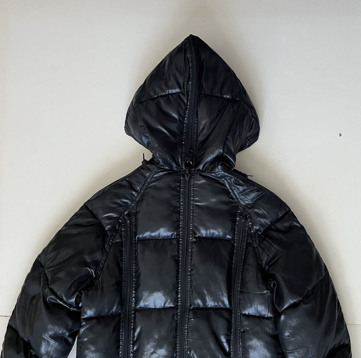 Topman Topman, Quilt Insulated Nylon Zipper Coat, US Men Small Size US S / EU 44-46 / 1 - 13 Thumbnail