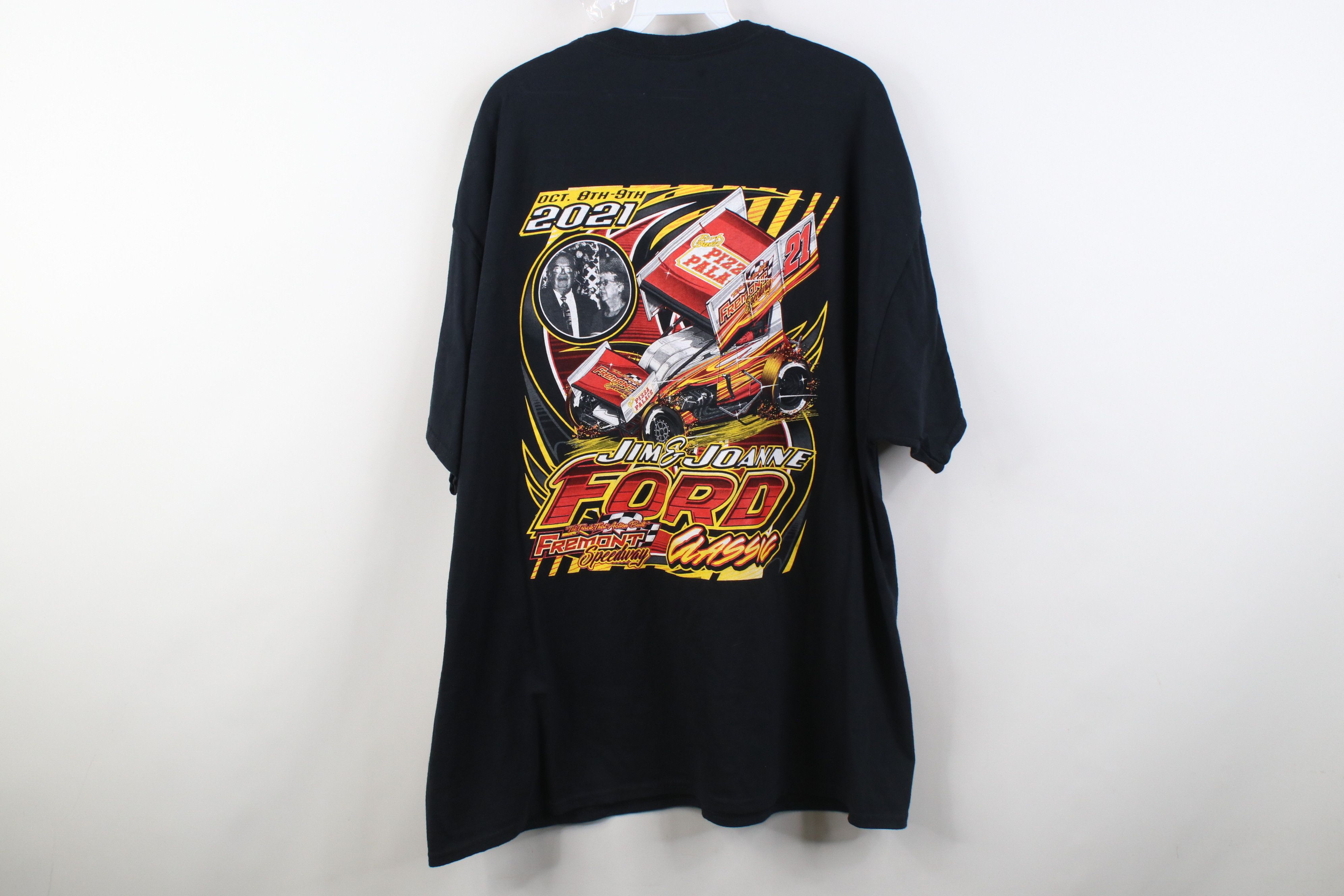 Vintage Y2K Speedway Jim Joanne Ford Classic Tribal Racing T-Shirt Size US XXL / EU 58 / 5 - 14 Thumbnail
