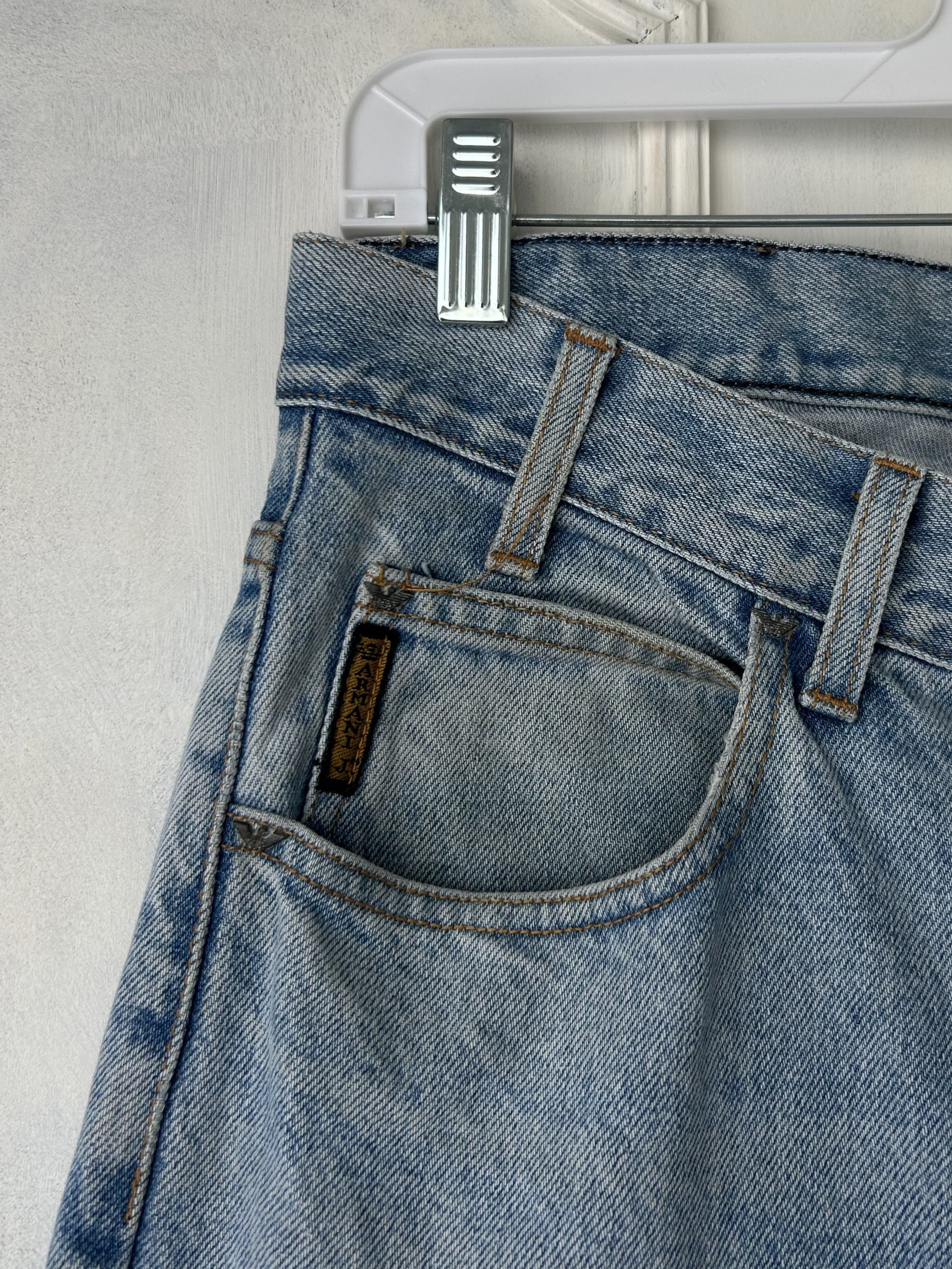 Emporio Armani Vintage Armani Jeans Denim Made in Italy Size US 33 - 4 Thumbnail