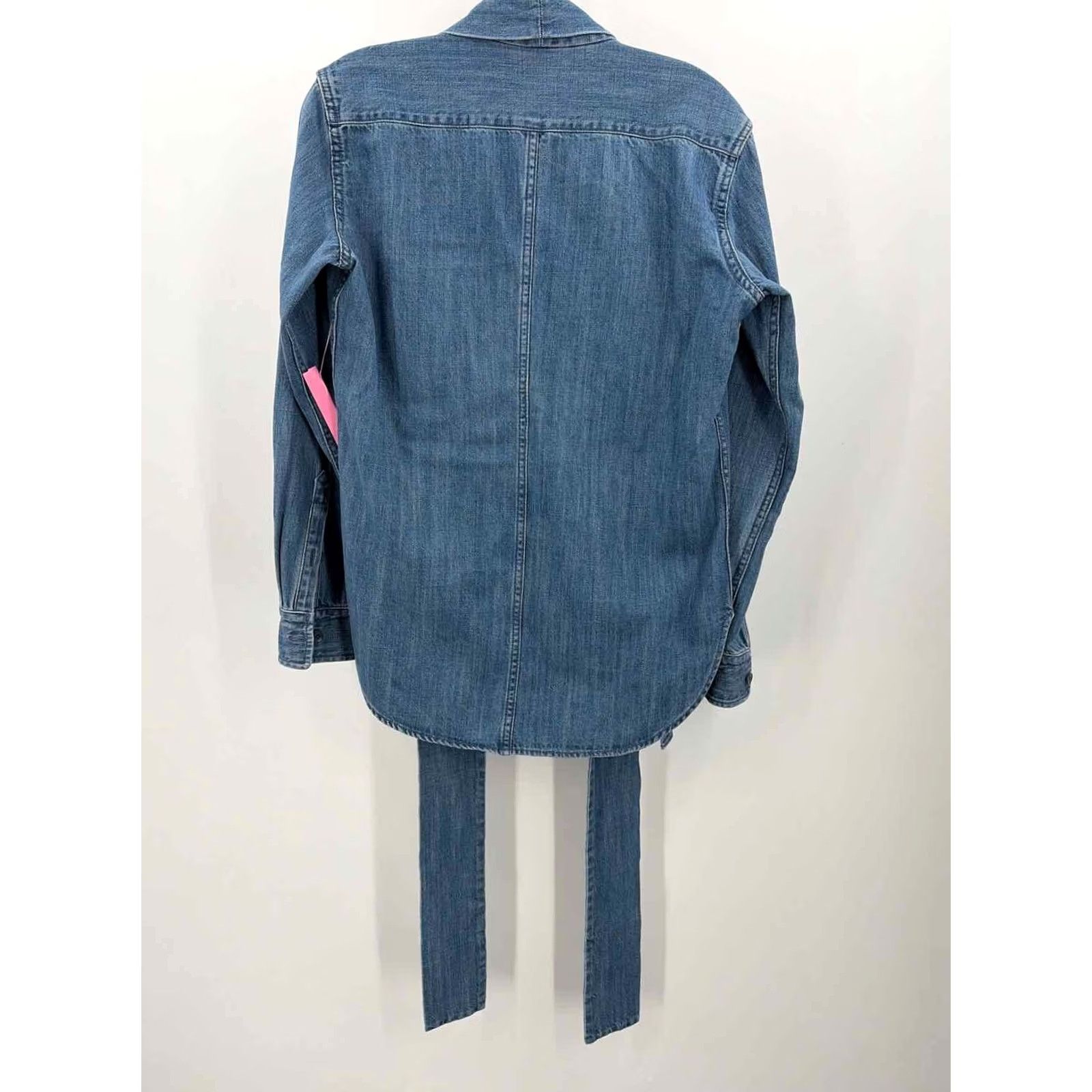 Tibi Tibi Denim Open Jacket Blue XXS - Pre-Owned Size XXS / US 00 / IT 34 - 2 Thumbnail