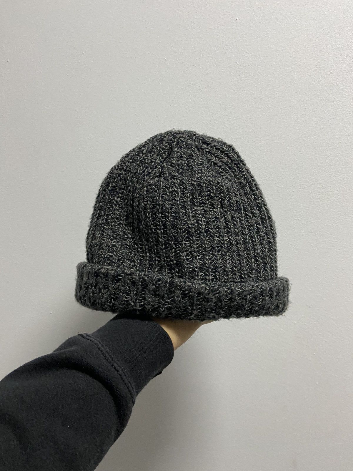 Moncler × Vintage Moncler knitted beanie hat logo vintage Size ONE SIZE - 2 Thumbnail