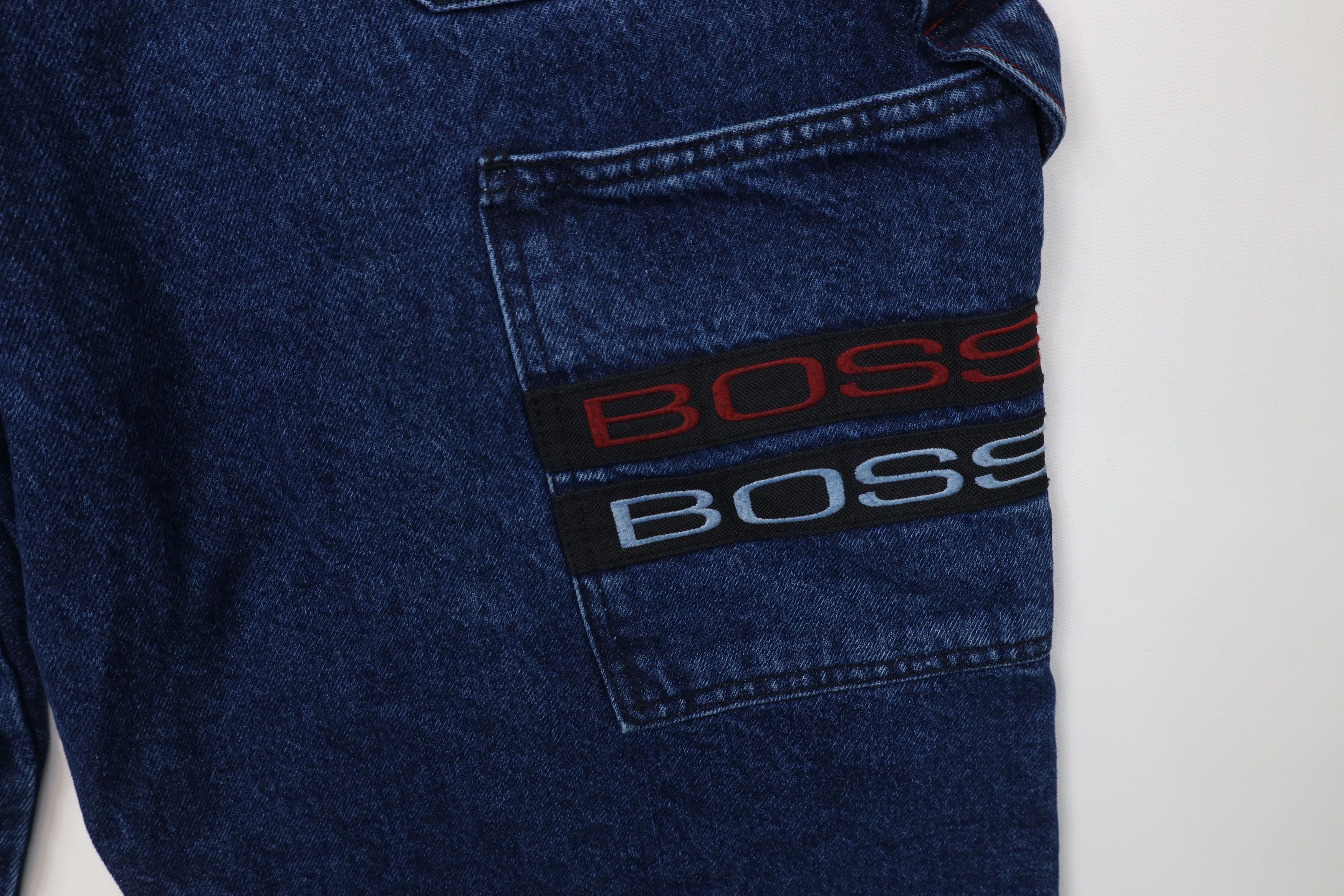 Vintage Deadstock Vintage 90s Boss Wide Leg Skateboard Denim Jeans Size US 36 / EU 52 - 11 Thumbnail