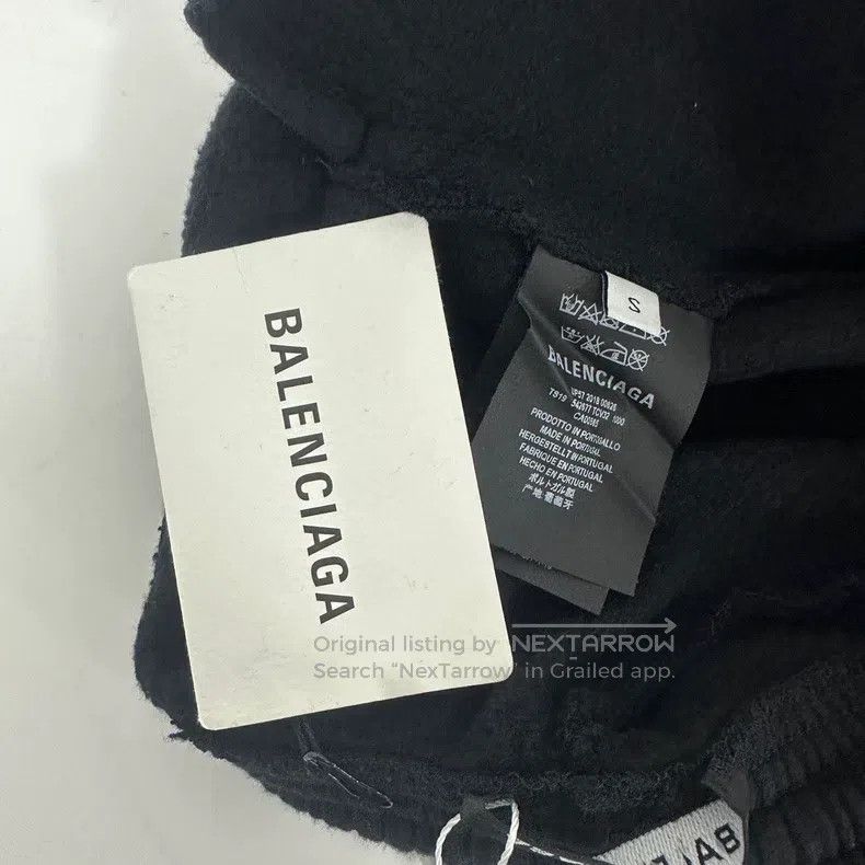 Balenciaga Balenciaga size S B letter wide-leg pants casual pants Size US 27 - 4 Thumbnail