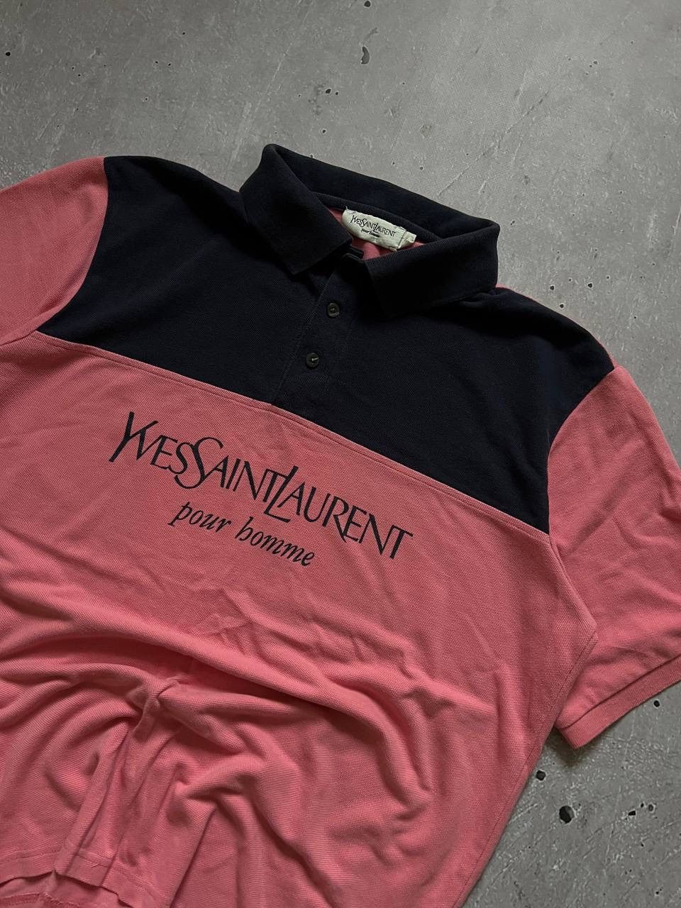 Yves Saint Laurent Yves Saint Laurent YSL Polo Shirt KESSNESIM Vintage Y2K M Size US M / EU 48-50 / 2 - 2 Thumbnail