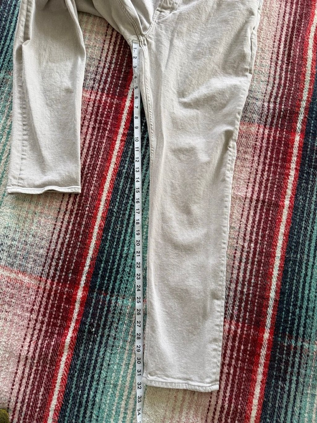 Allsaints Men's ALLSAINTS Slim Straight Jeans Waist 36 Gray Size US 36 / EU 52 - 6 Thumbnail