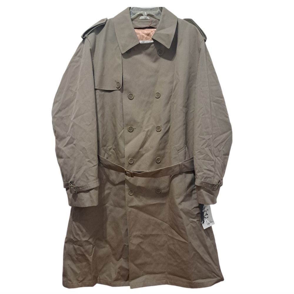 Oleg Cassini Vintage Oleg Cassini Men's Trench Coat Removable Lining Size Size US XL / EU 56 / 4 - 1 Thumbnail