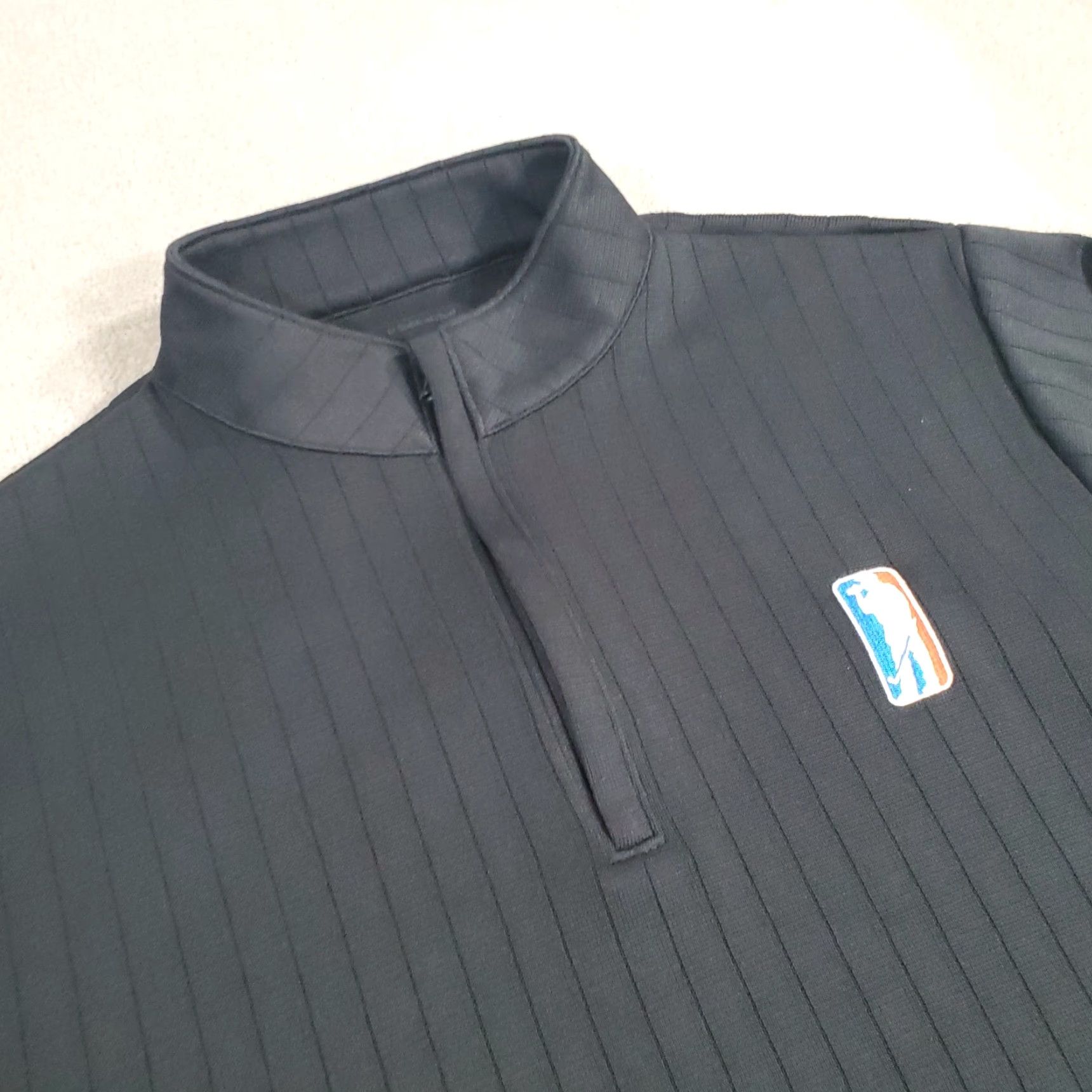 Logo 7 USAG Pullover Mens 1/4 Zip Black Logo Mock Jacket Sweater L Casual Size US L / EU 52-54 / 3 - 2 Thumbnail
