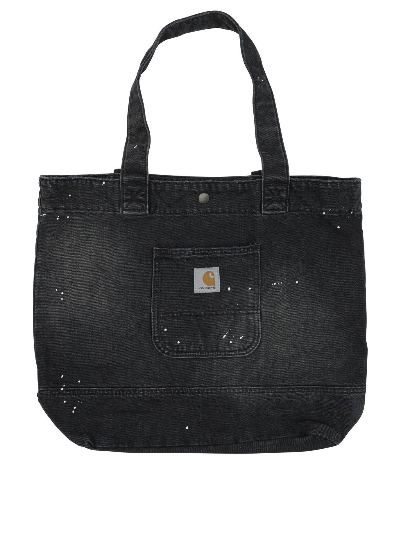 Carhartt Wip Denim Tote Large Shoulder Bag Size ONE SIZE - 1 Thumbnail