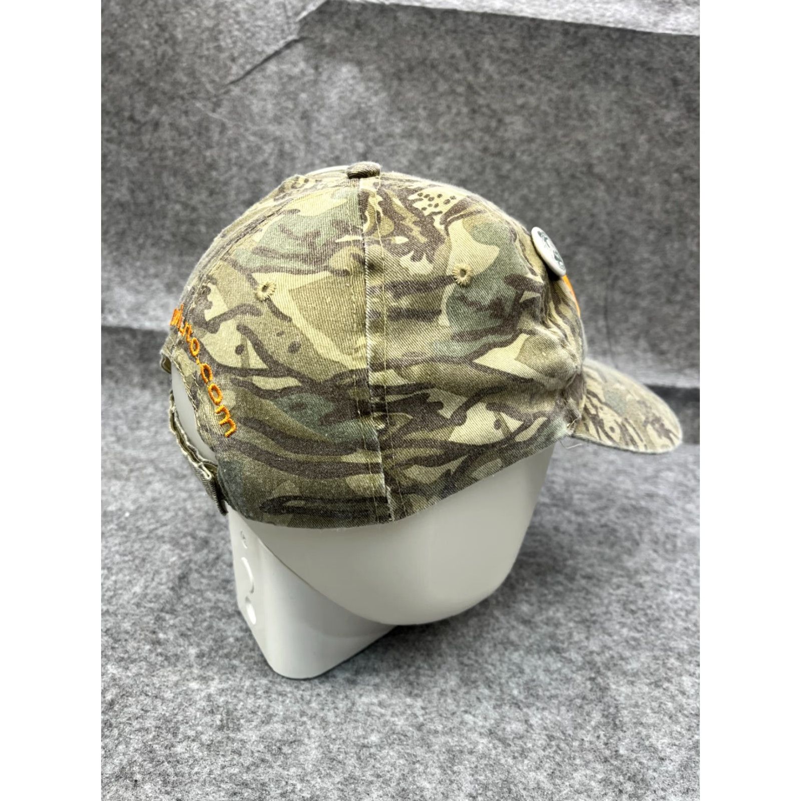Vintage O'Reilly Auto Parts Hat Cap Adjustable One Size Green Camo Cotton Twill Baseball Cap Men Adult Size ONE SIZE - 7 Thumbnail