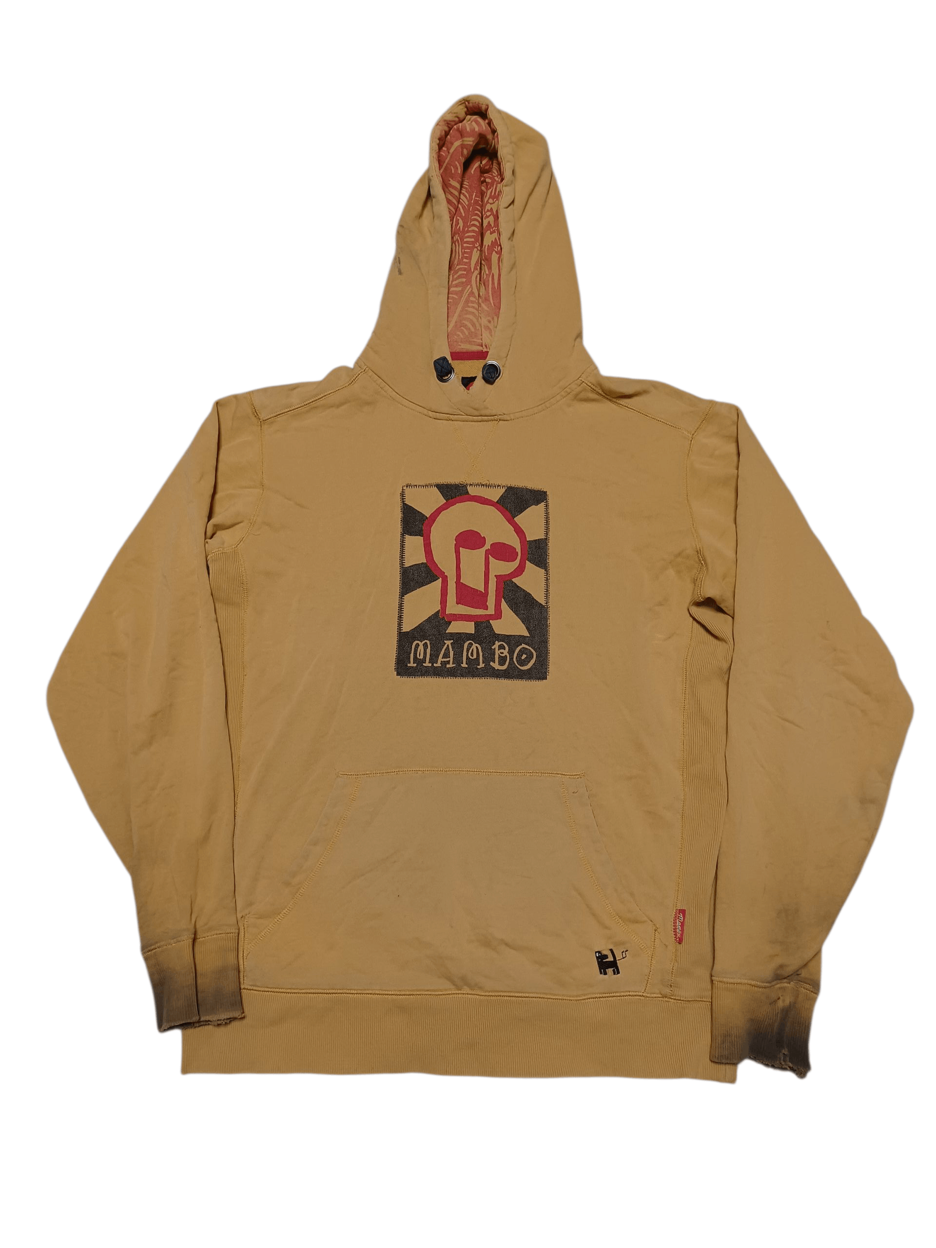 Mambo MAMBO SKULL VINTAGE BIGLOGO DIRTY HOODIE SURF SK8 Size US L / EU 52-54 / 3 - 1 Thumbnail
