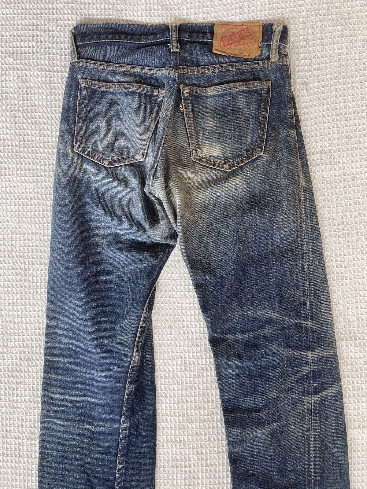 Denime Rare🔥Vintage DENIME Japan Selvedge Jeans Size US 28 / EU 44 - 2 Thumbnail