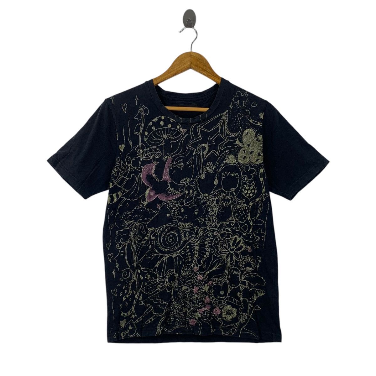 Tsumori Chisato Vintage TSUMORI CHISATO Bird Of Paradise Illustration Tee Size S / US 4 / IT 40 - 1 Thumbnail