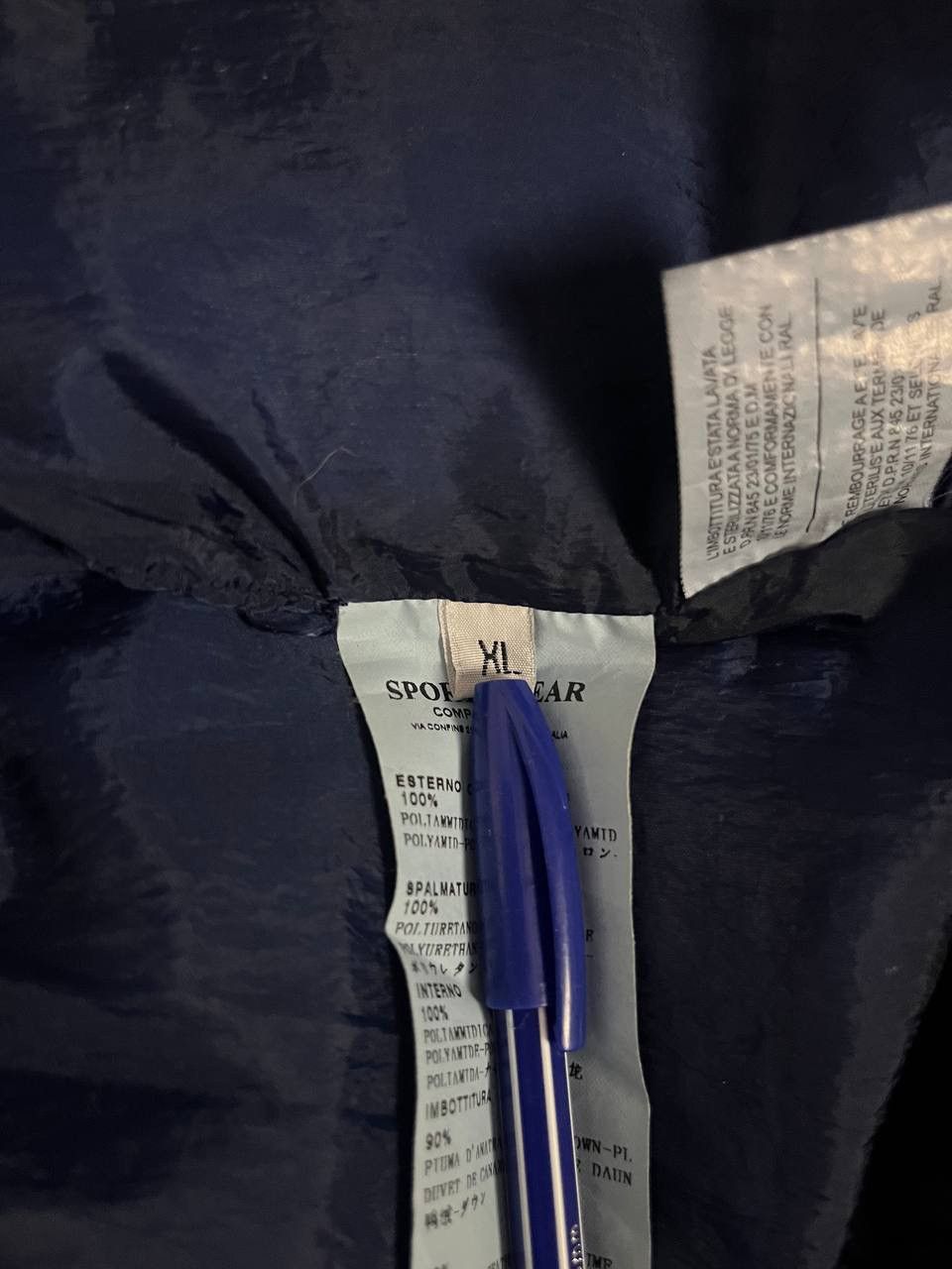 Stone Island Stone Island Garment Dyed Down Vest Navy Size US XL / EU 56 / 4 - 16 Thumbnail