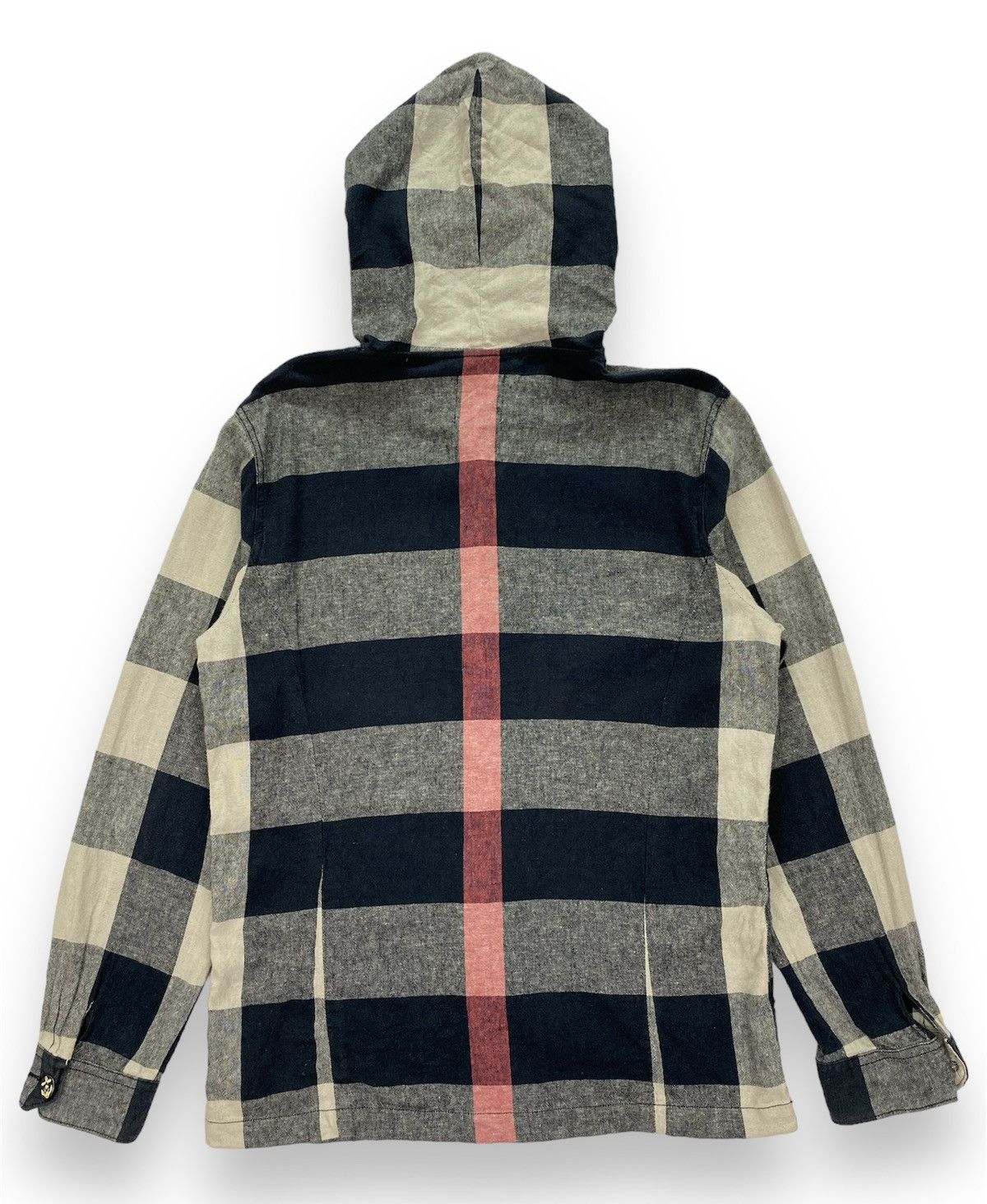 Life After Denim Life After Denim Plaid Hooded Jacket Size US M / EU 48-50 / 2 - 2 Thumbnail