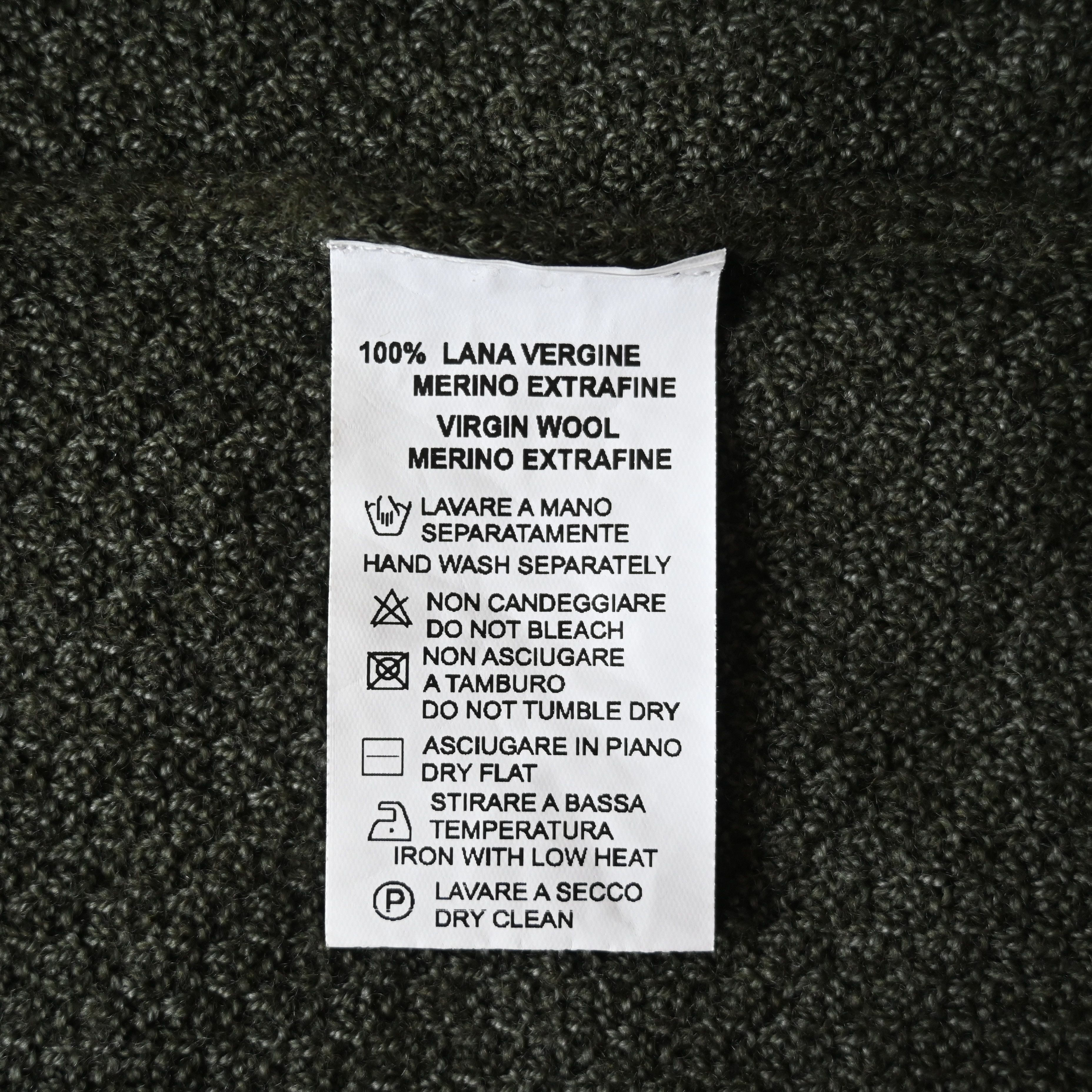 Other HERITAGE extra fine wool kinit sweater made in Italy Size US S / EU 44-46 / 1 - 13 Thumbnail