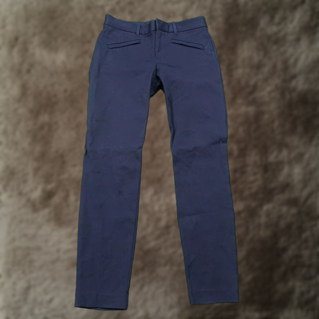 Gap Vintage Gap Skinny Ankle Pants Women’s Blue Chino Regular Fit Size 0 Inseam 26" Size 25" / US 0 / IT 36 - 1 Thumbnail