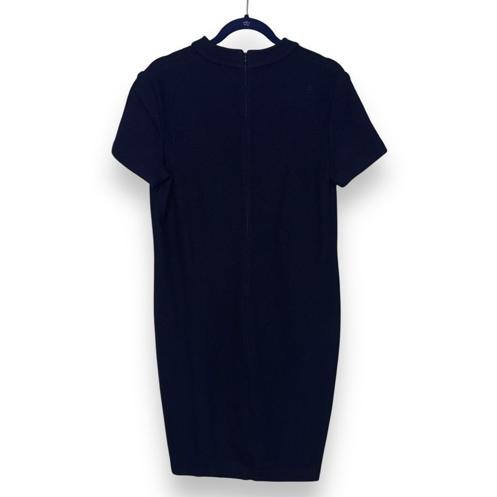 St. John St. John Caviar Navy Wool Knit Made in USA Formal Dress Sz 8 Size M / US 6-8 / IT 42-44 - 7 Thumbnail