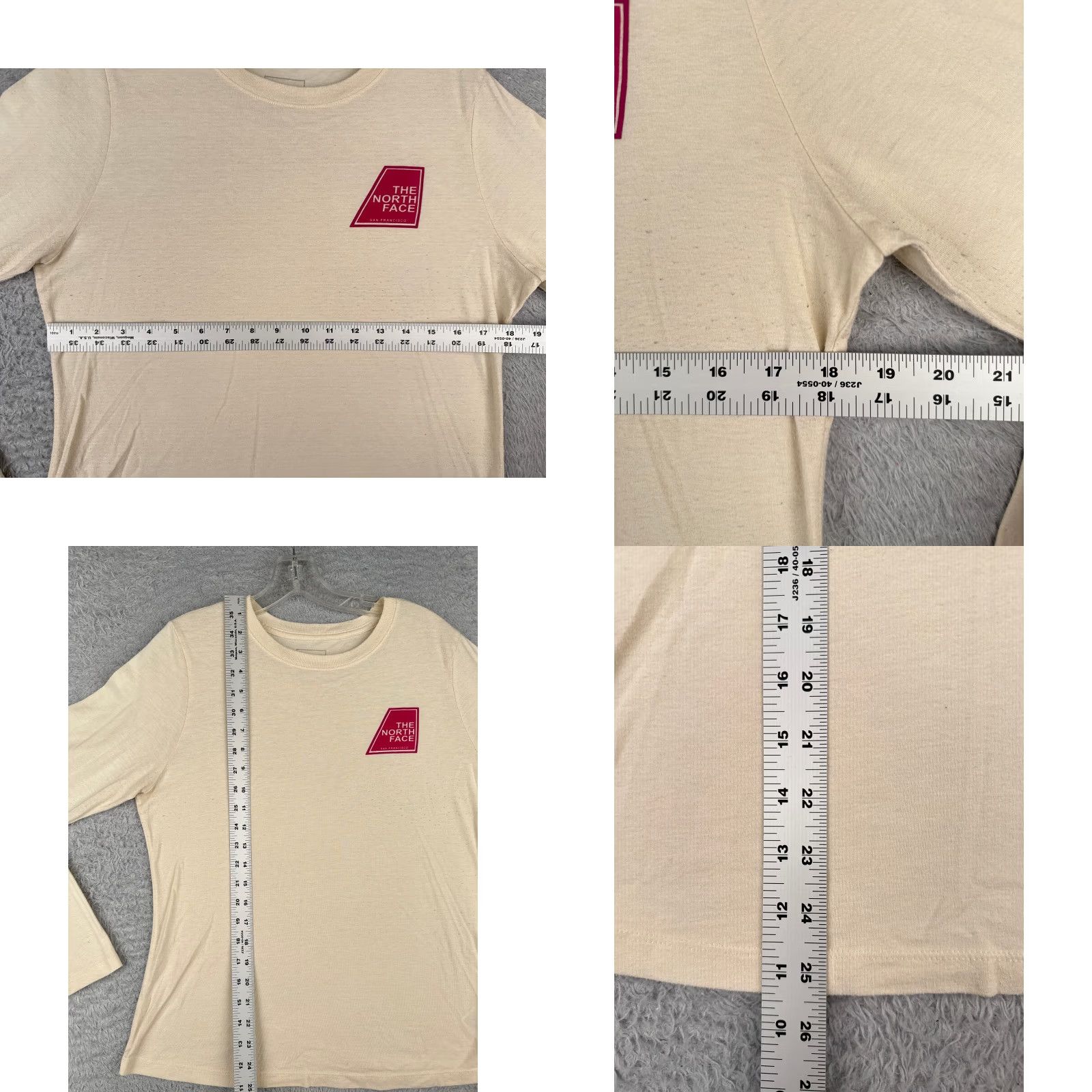 The North Face The North Face Women's T-Shirt Large Yellow Cotton Casual Crew Neck Short Sleeve Size L / US 10 / IT 46 - 8 Thumbnail