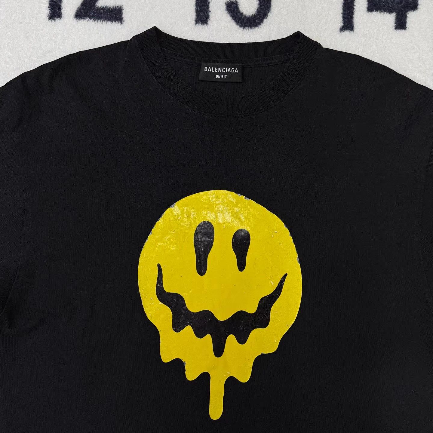Balenciaga Balenciaga Melted Smile Hoodie Q10 Size US XS / EU 42 / 0 - 4 Thumbnail