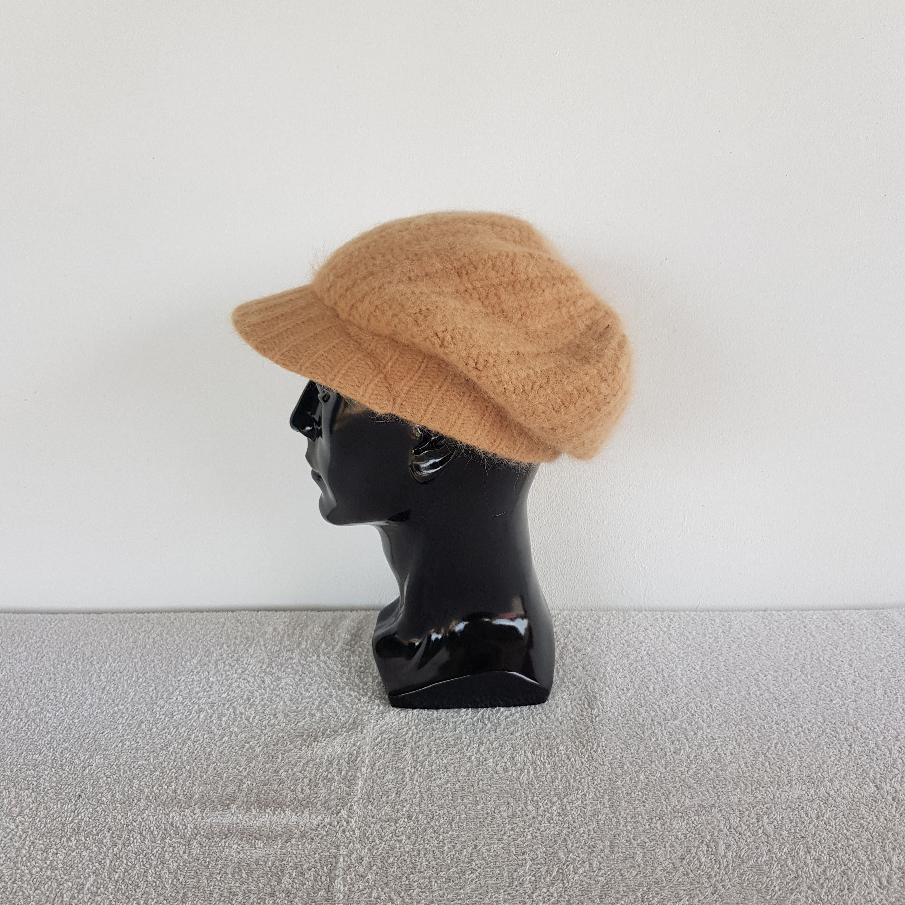 Japanese Brand Vintage Unknown Japanese Brand Wool Beanie Caps Brim Hats Size ONE SIZE - 4 Thumbnail