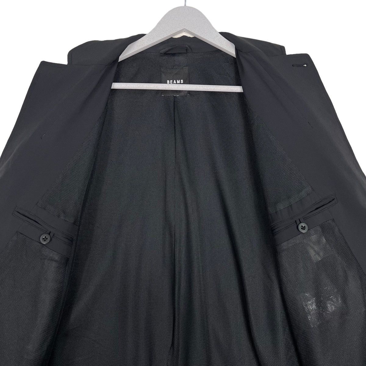 Beams Plus 🔥 BEAMS PLUS NYLON OVERSIZED MINIMALISM JACKET Size US L / EU 52-54 / 3 - 11 Thumbnail