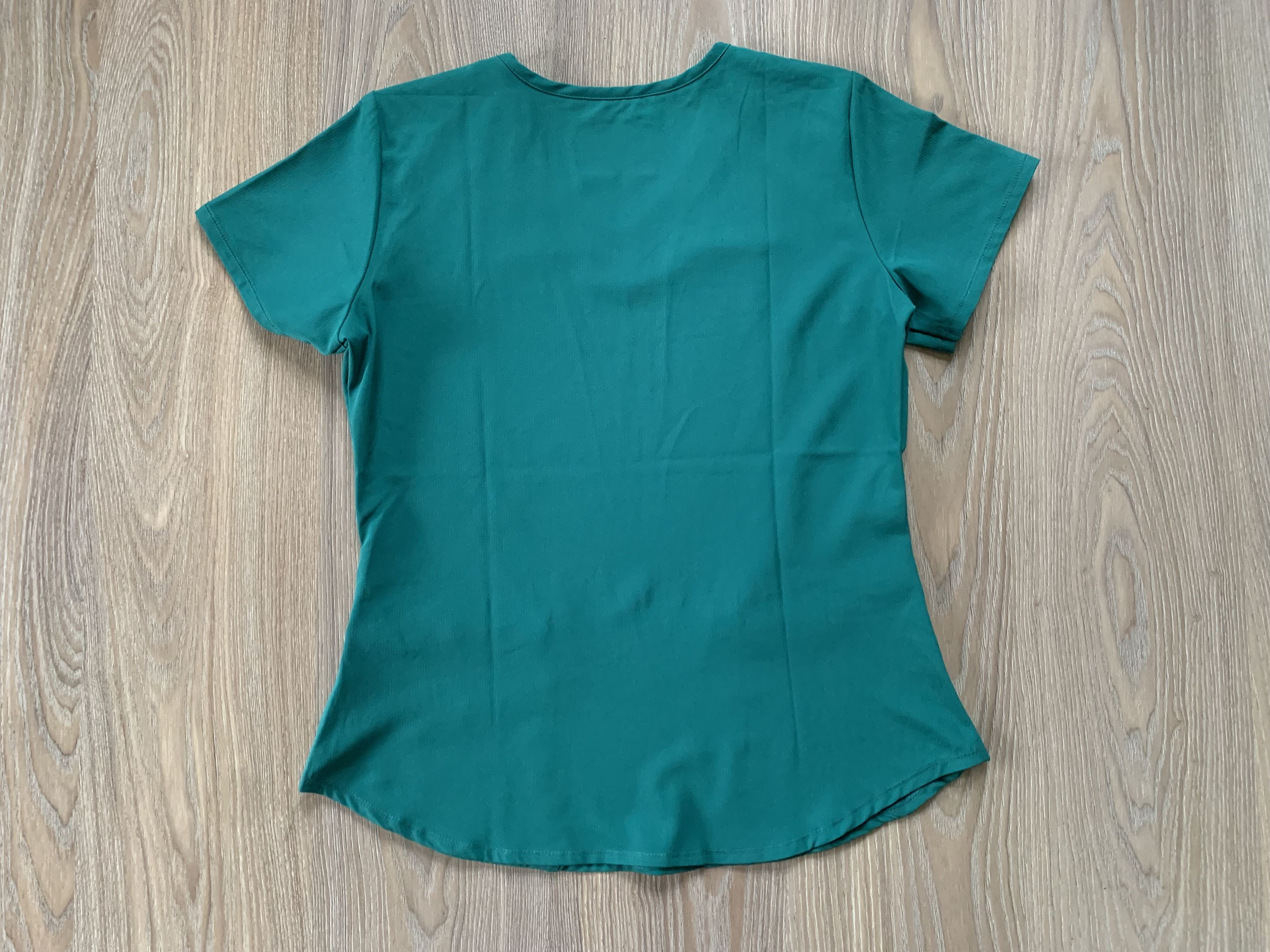 SKECHERS Skechers by Barco Green Medical Scrub V-Neck T-Shirt Size M / US 6-8 / IT 42-44 - 3 Thumbnail