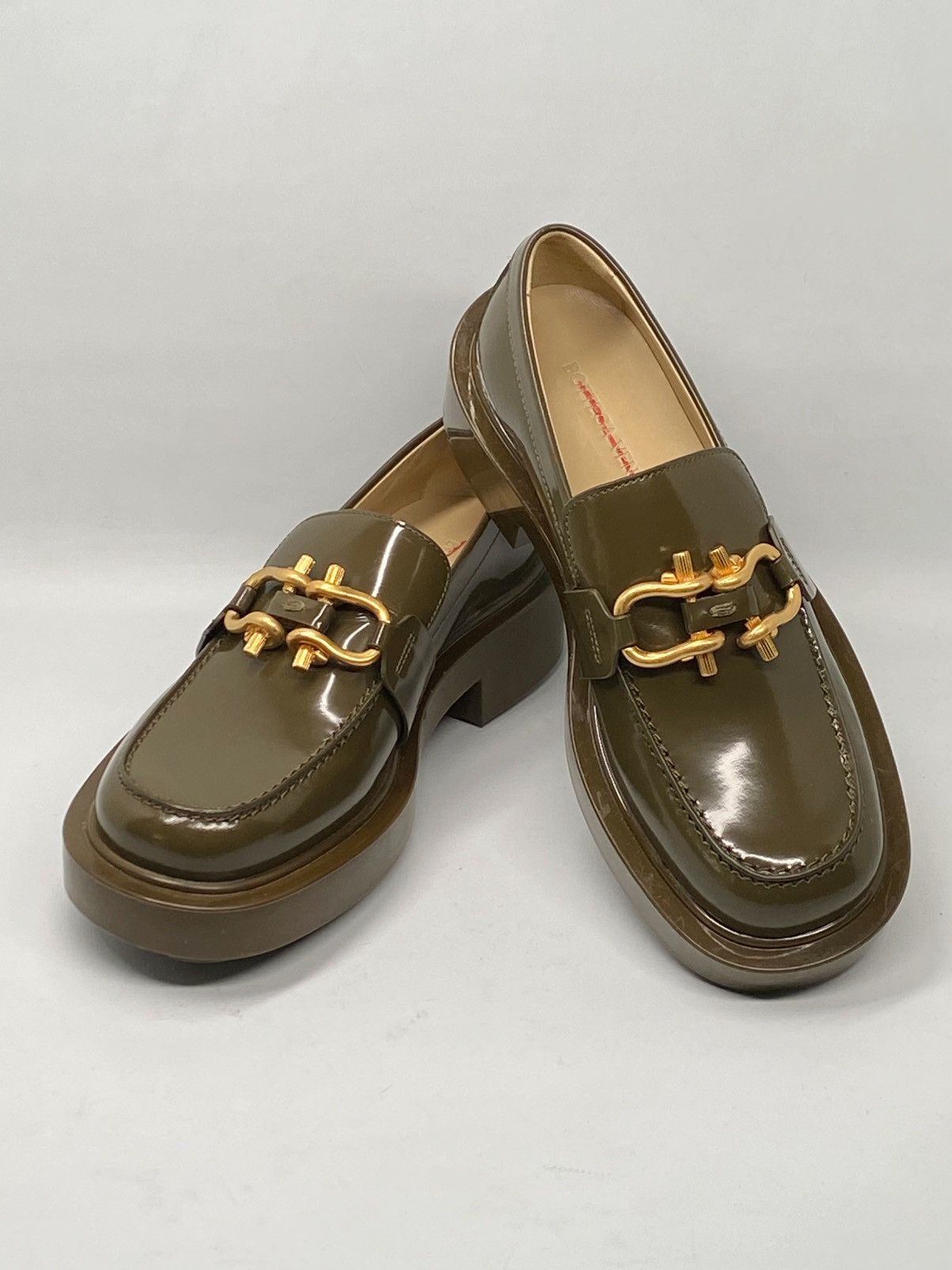 Bottega Veneta Bottega Veneta Monsieur Leather Chunky Loafers size 36 Size US 6 / IT 36 - 7 Thumbnail