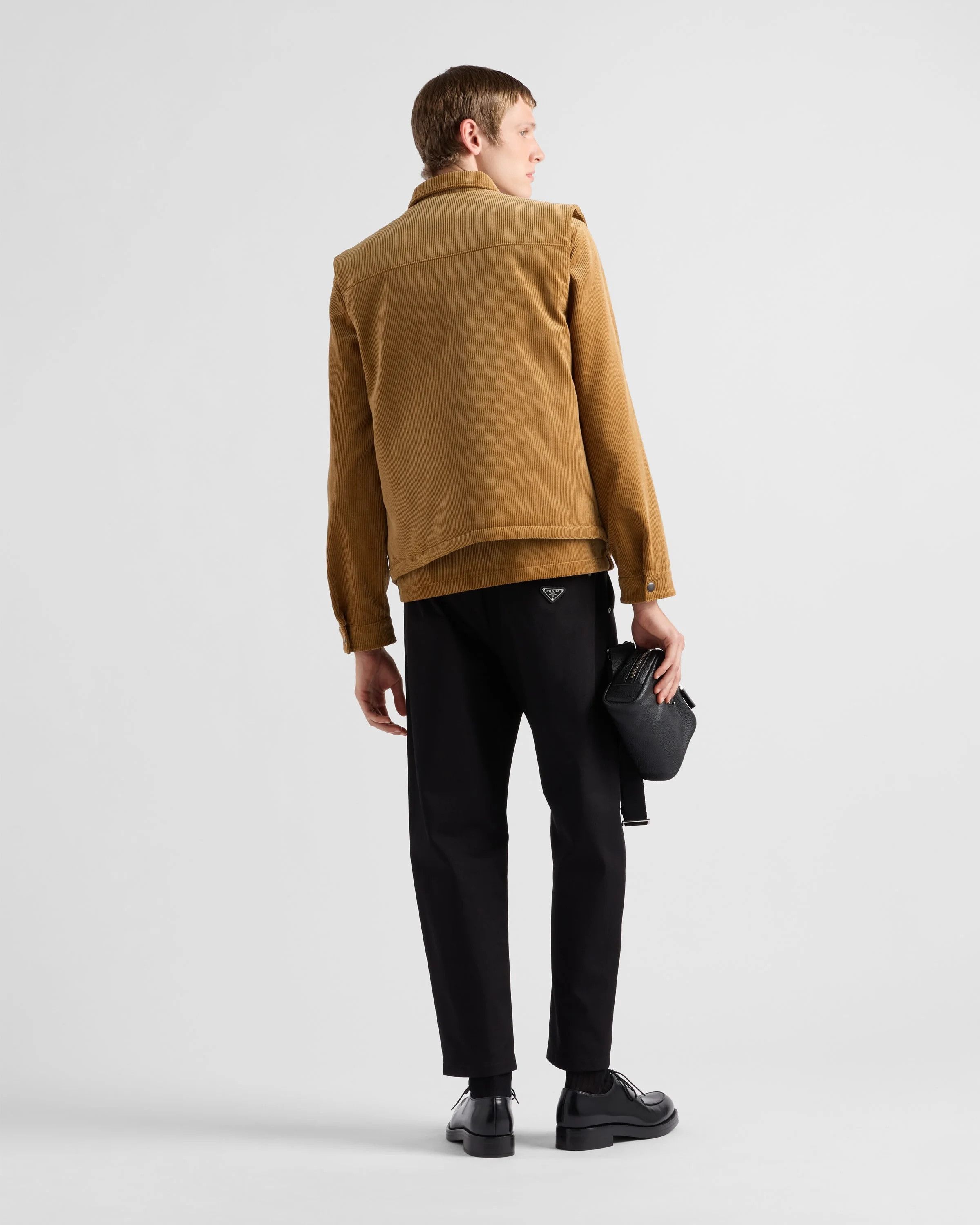 Prada o1mt1gz0226 Cotton Pants in Black Size US 30 / EU 46 - 4 Thumbnail