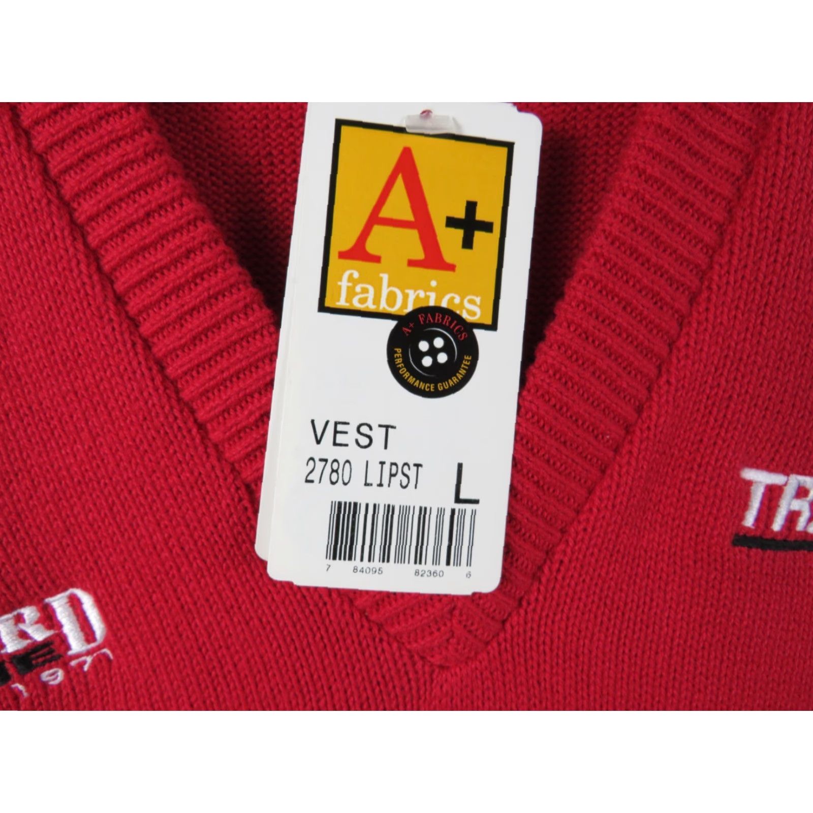Vintage VINTAGE SFKM Tracker boat Bradford Marine Red Sweater Vest Cardigan NWT Size L Unisex US Made/United States Red Size US L / EU 52-54 / 3 - 4 Thumbnail