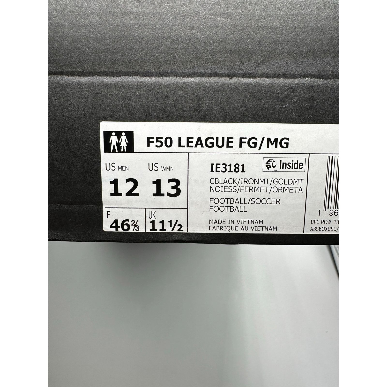 Adidas Adidas Adizero F50 League MG “Dark Spark” size 12 mens Size US 12 / EU 45 - 7 Thumbnail