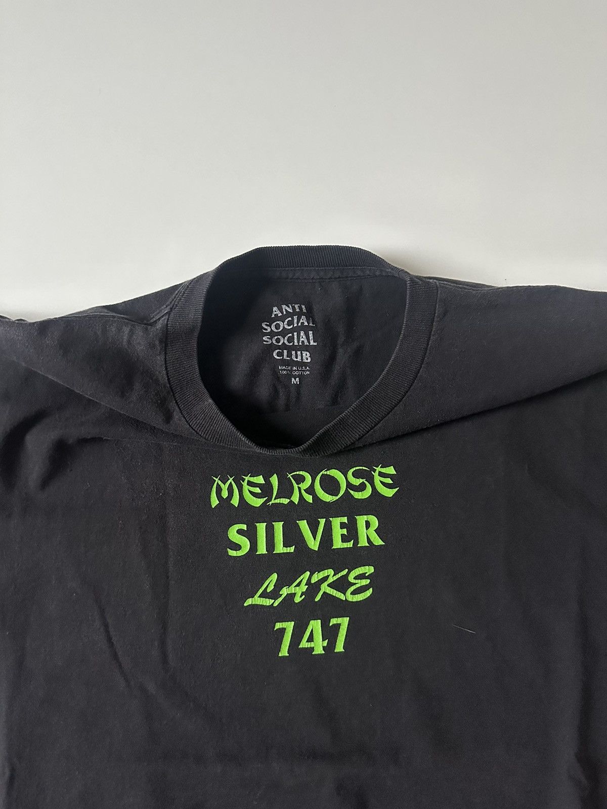 Anti Social Social Club × Dover Street Market Anti Social Social Club ASSC "Melrose" Chaplin Tee Shirt M Size US M / EU 48-50 / 2 - 5 Thumbnail