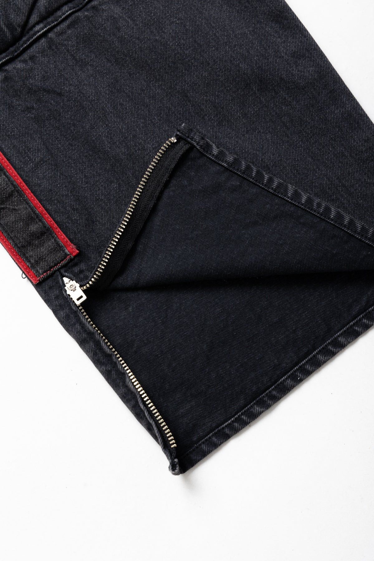 Kapital 14oz BLACK DENIM KOUNTRY MOTORCROSS PANTS "TODOTERRENO" Size US 32 / EU 48 - 5 Thumbnail