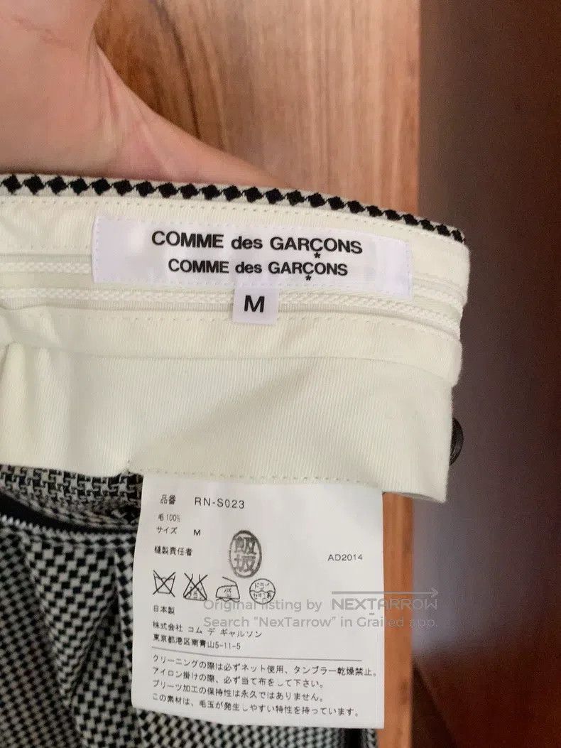 Comme des Garcons Comme Des Garcons size M Vintage Academic Black and White Size 23" - 3 Thumbnail