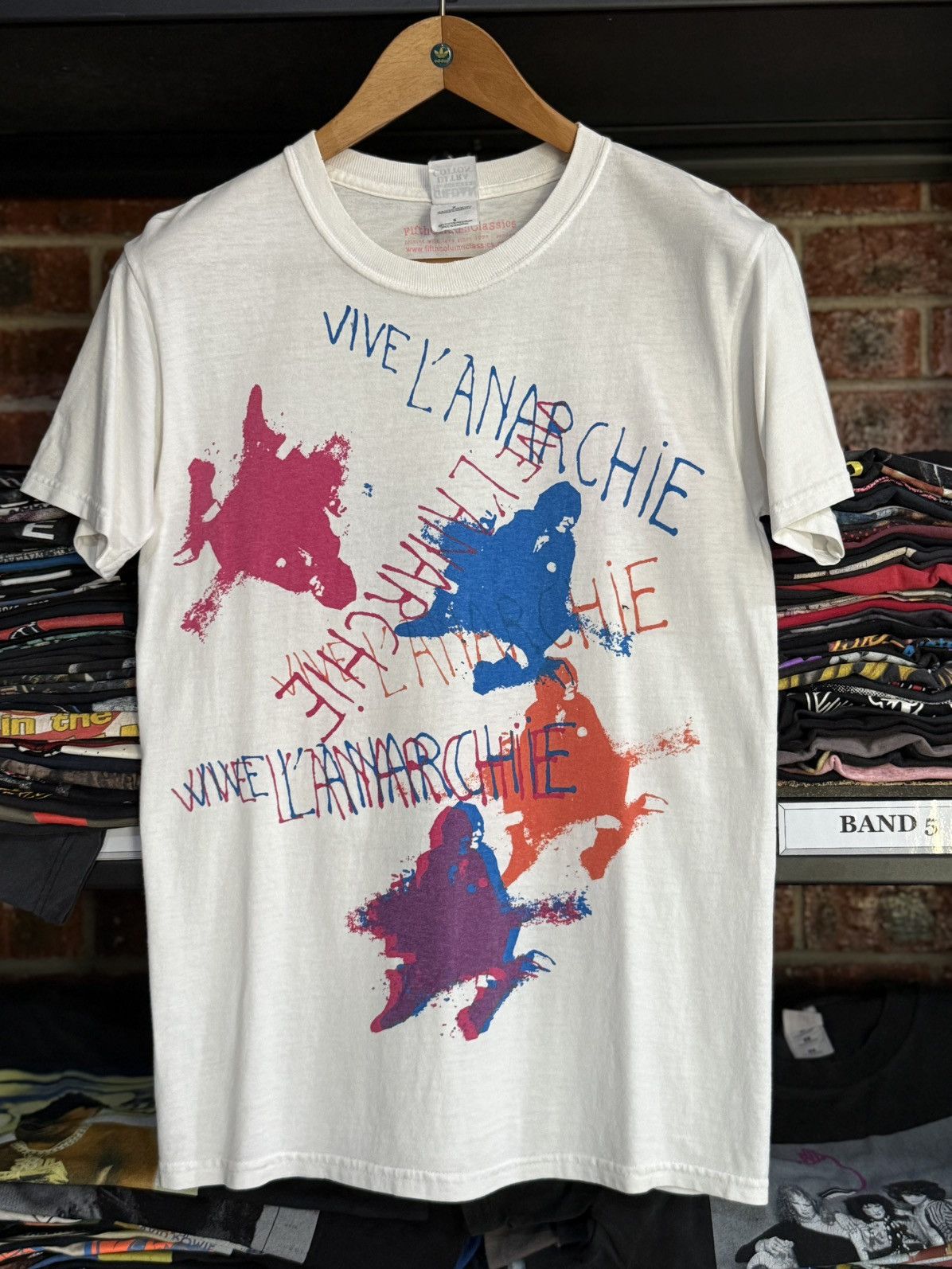 Band Tees Vintage Anarchie Fifth Column Faded Tee Size US S / EU 44-46 / 1 - 1 Thumbnail