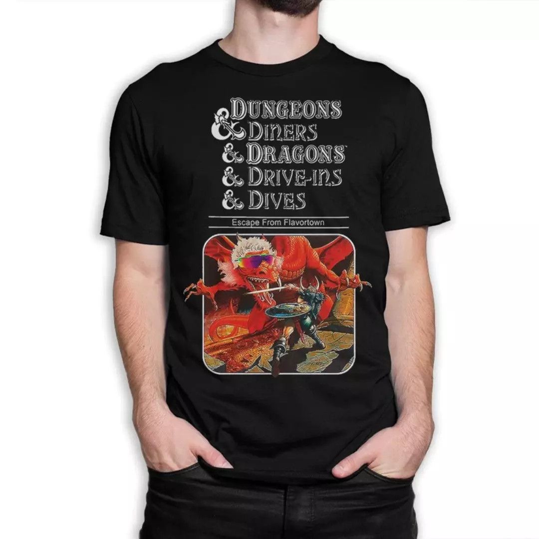 Polo Ralph Lauren Dungeons and Diners Funny T-Shirt Size US XXS / EU 40 - 2 Thumbnail