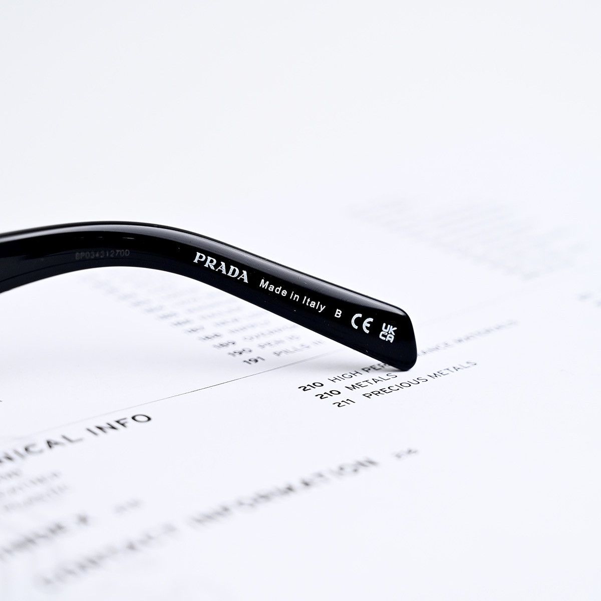 Prada PRADA 0PR 09ZSF SUNGLASSES Size ONE SIZE - 4 Thumbnail