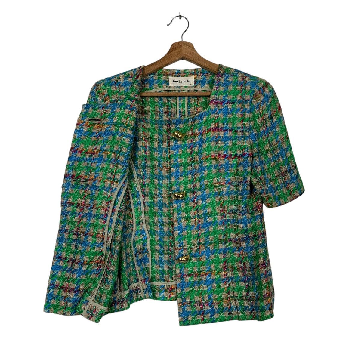 Guy Laroche Guy Laroche Paris Tweed Jacket Size S / US 4 / IT 40 - 9 Thumbnail
