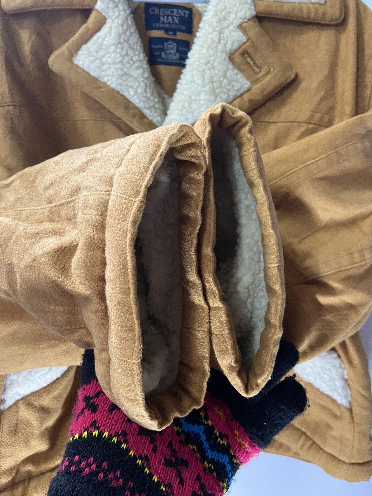 Japanese Brand VINTAGE CRESCENT MAX SHEARLING JACKET Size US M / EU 48-50 / 2 - 6 Thumbnail