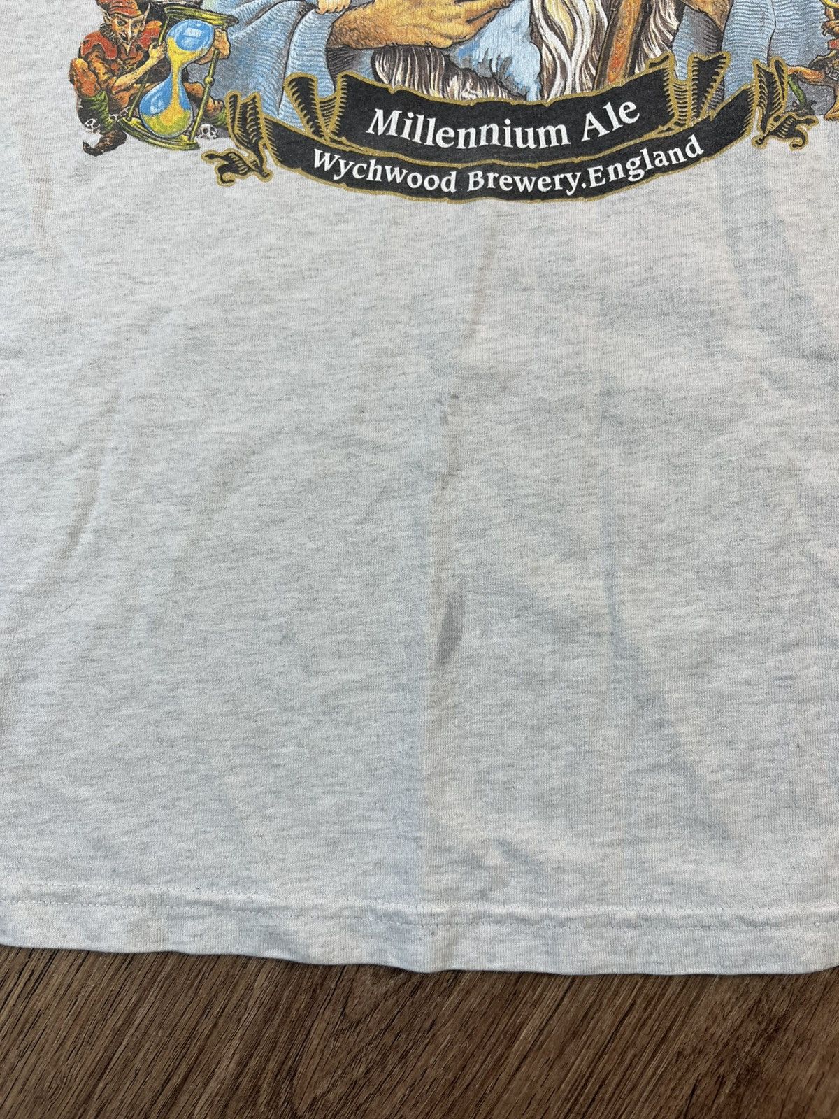 Band Tees × Vintage Vintage 90s Wychwood Brewery Hobgoblin New Old Father Time Size US XL / EU 56 / 4 - 3 Thumbnail