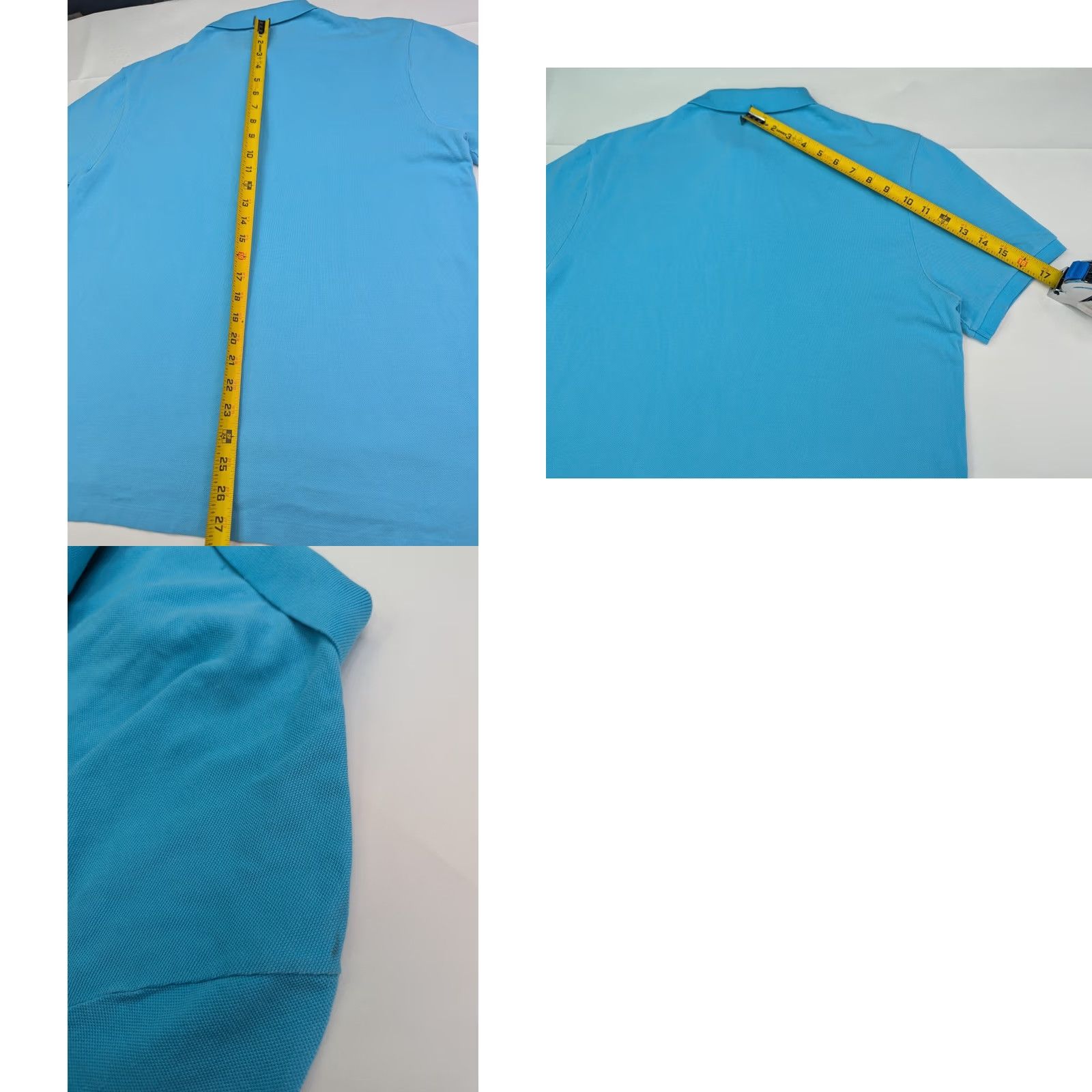 Polo Ralph Lauren Polo Ralph Lauren Custom Slim Fit Shirt, Men L, Sky Blue w Yellow Pony VTG Size US L / EU 52-54 / 3 - 8 Thumbnail