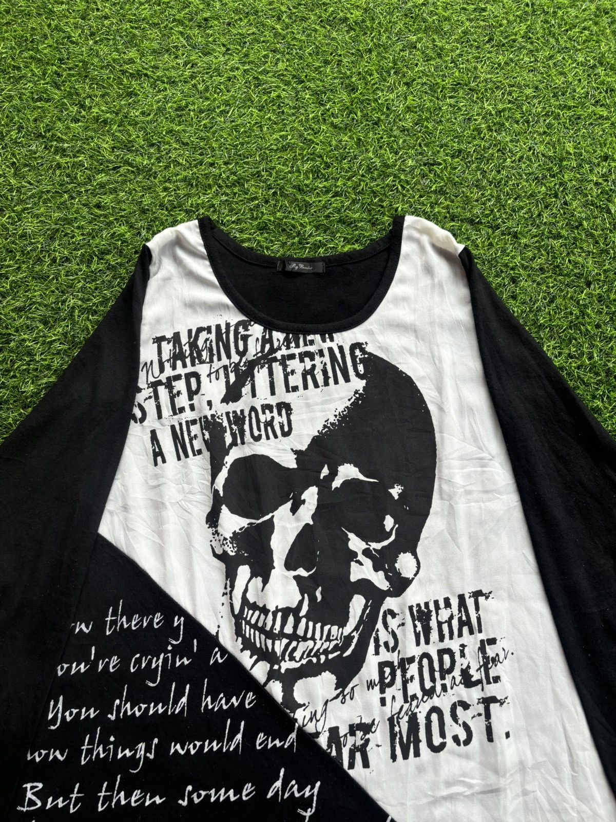 Hysteric Glamour Y2k Sky Bomber Skull Ifsix Punk Style Longsleeve Size US L / EU 52-54 / 3 - 2 Thumbnail