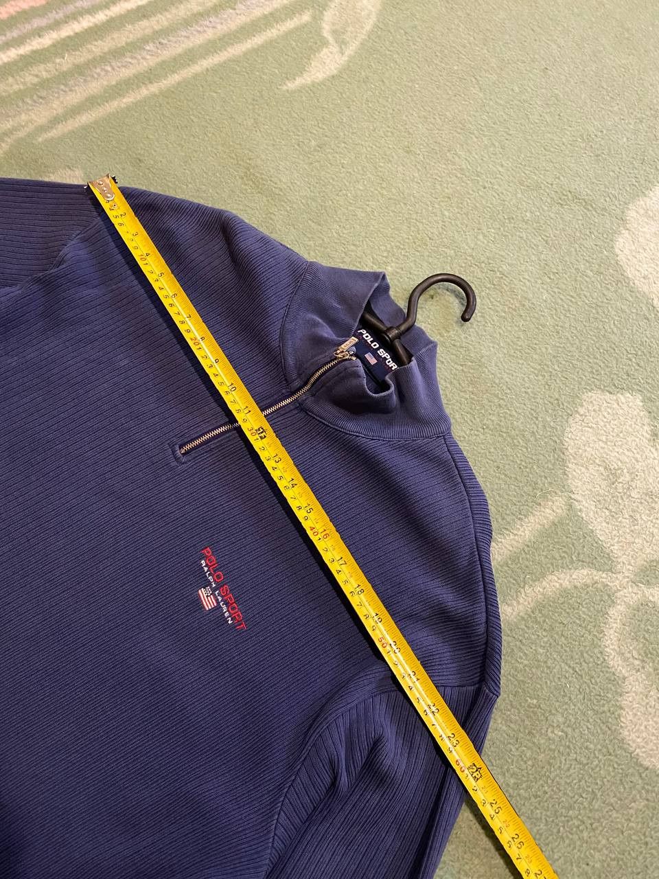 Polo Ralph Lauren Vintage Polo Ralph Lauren Mens Quarter Zip Sweater Size US L / EU 52-54 / 3 - 13 Thumbnail