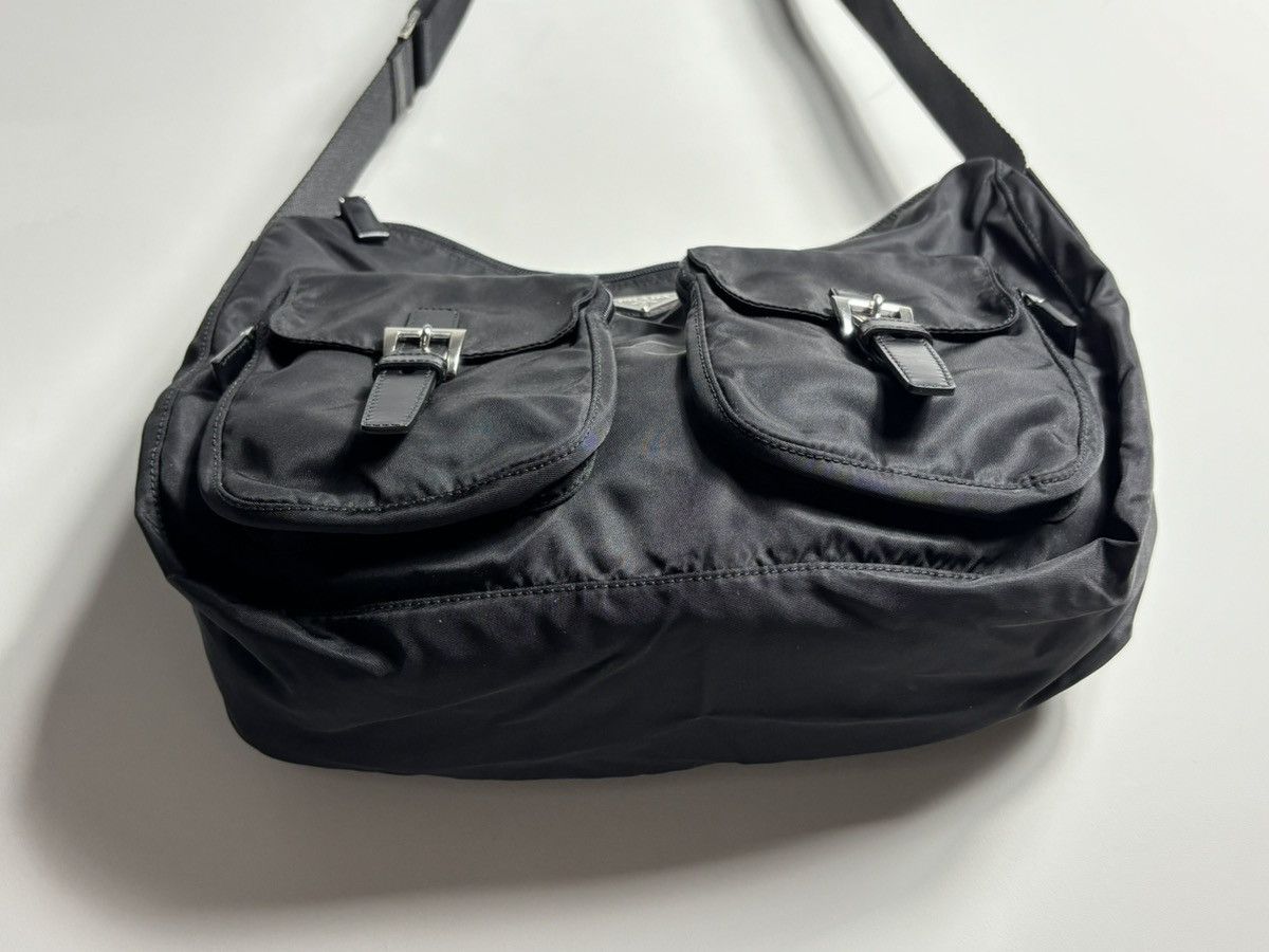 Prada Vintage Prada Cargo Satchel Nylon Bag Size ONE SIZE - 7 Thumbnail