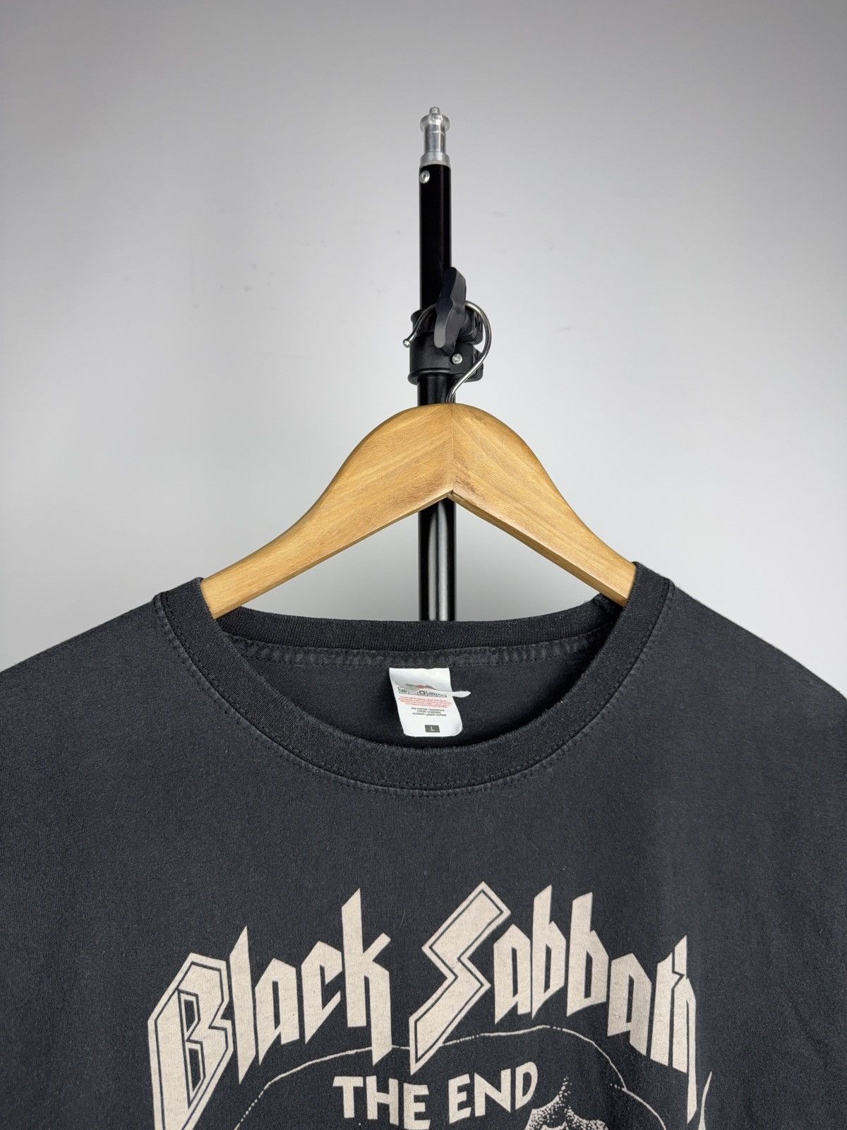 Black Sabbath 2016 Black Sabbath The End World Tour Skull Metal T-Shirt Size US L / EU 52-54 / 3 - 2 Thumbnail